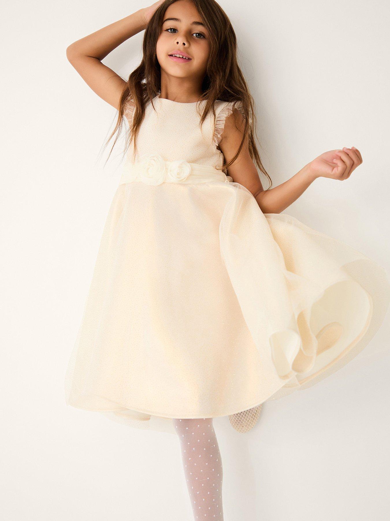 Dresses | Monsoon | girl | Gold | Kids Clothes | Baby & Kids | Very