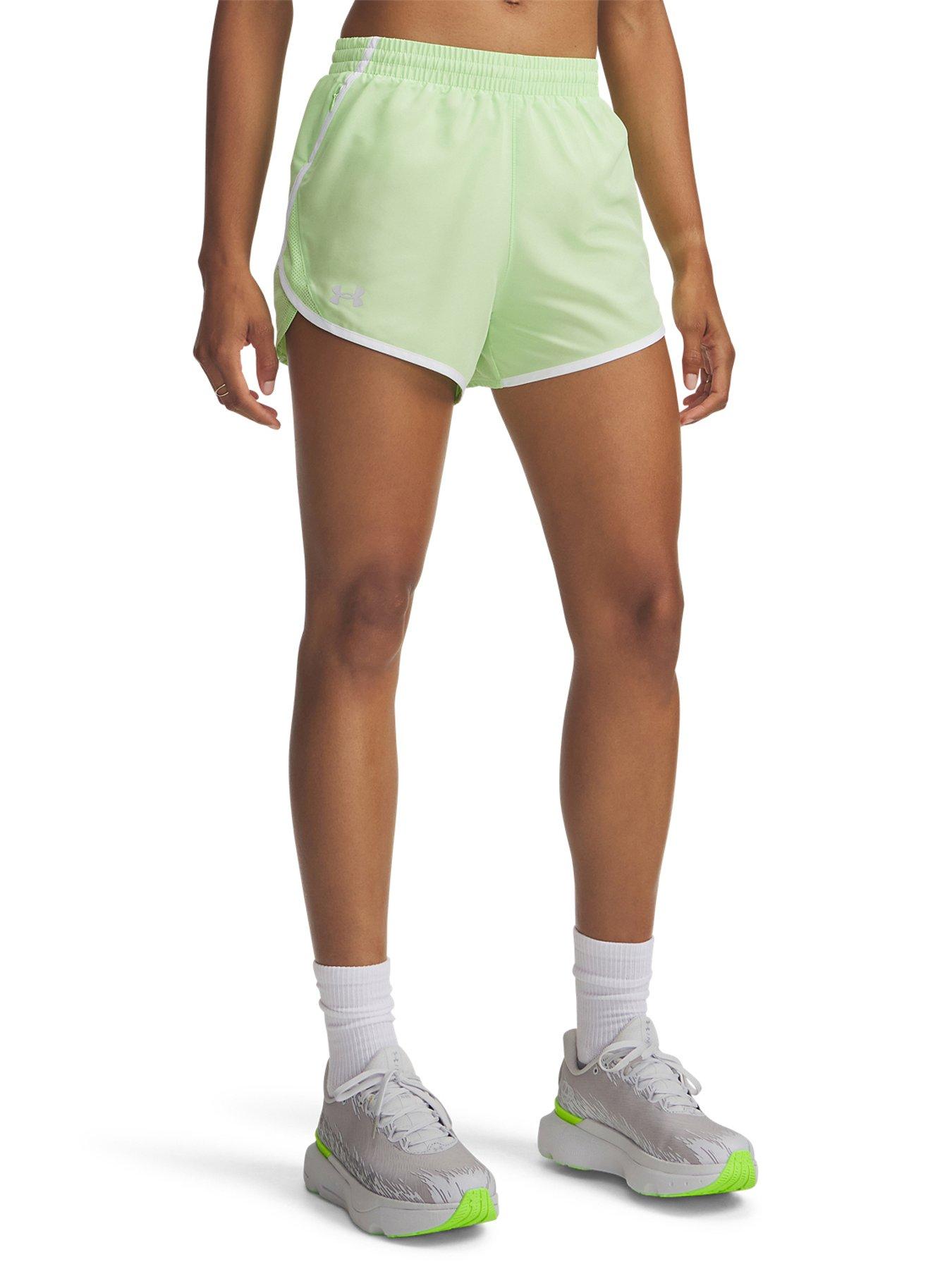 Image 1 of 3 of UNDER ARMOUR Womens Running Fly By Short - Green