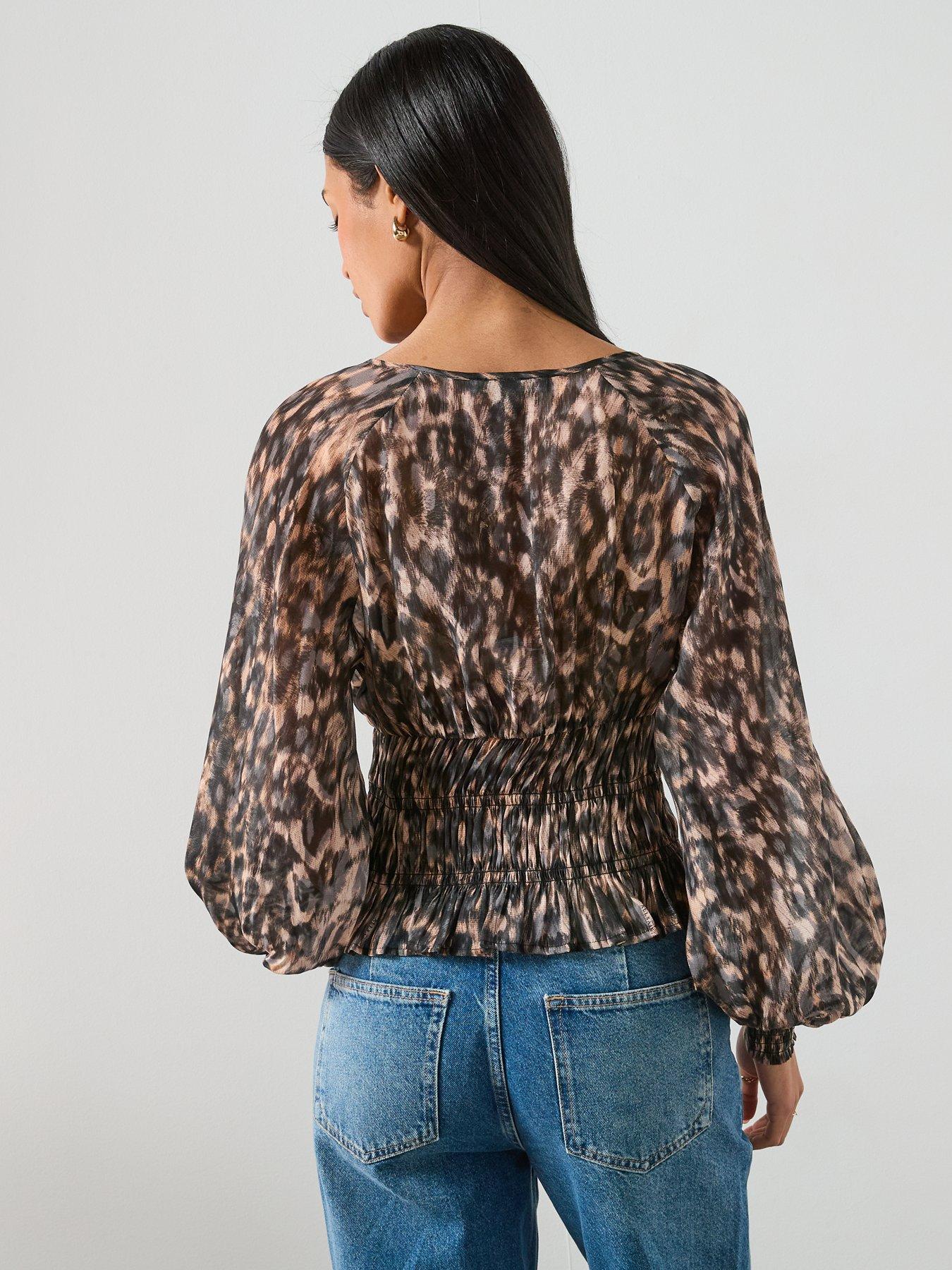 allsaints-cern-top-prowl-golden-brownstillFront