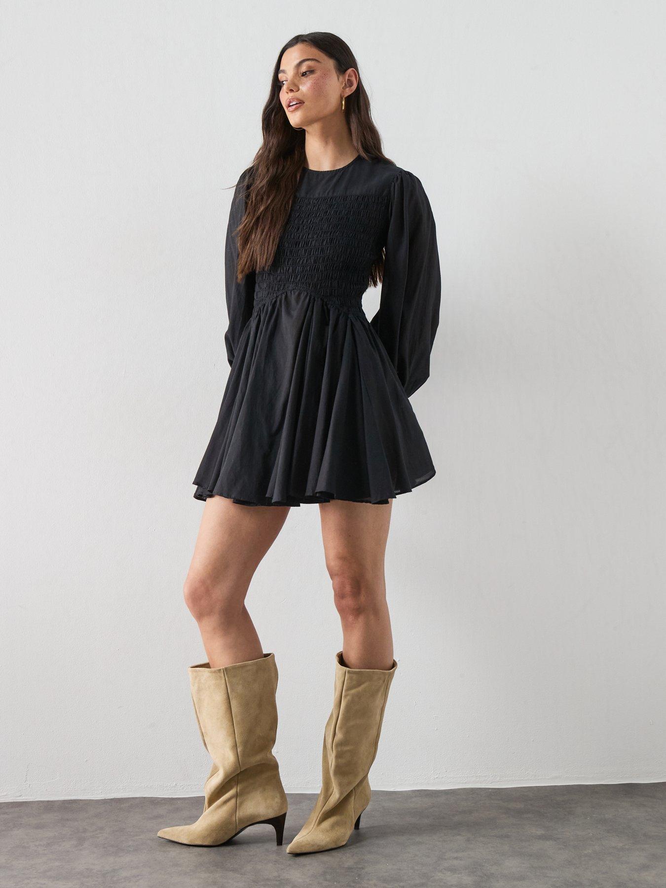 allsaints-chia-dress-blackback