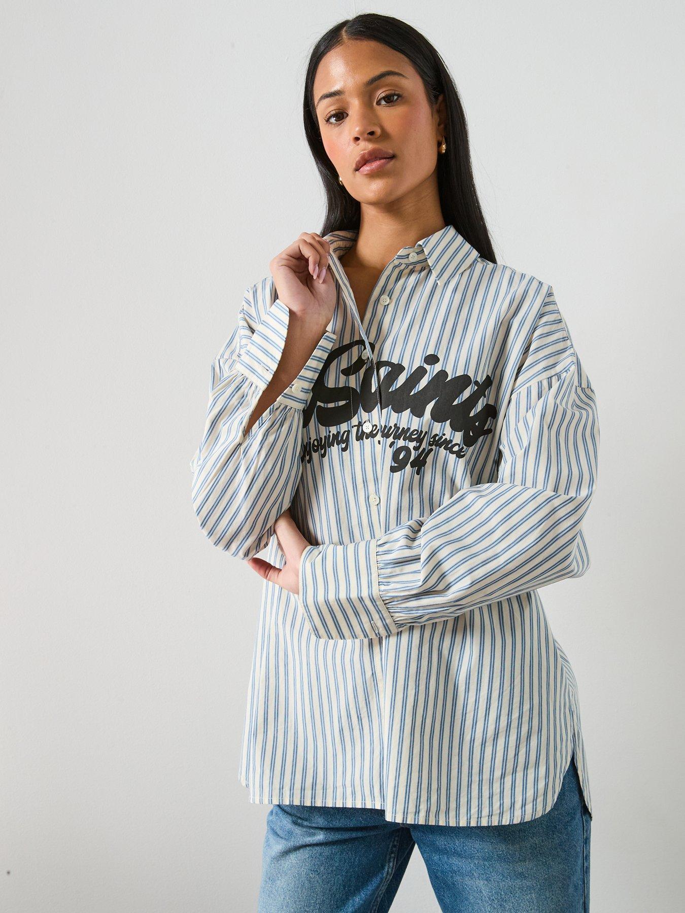 allsaints-adrianne-long-sleeve-shirt-bluewhitefront