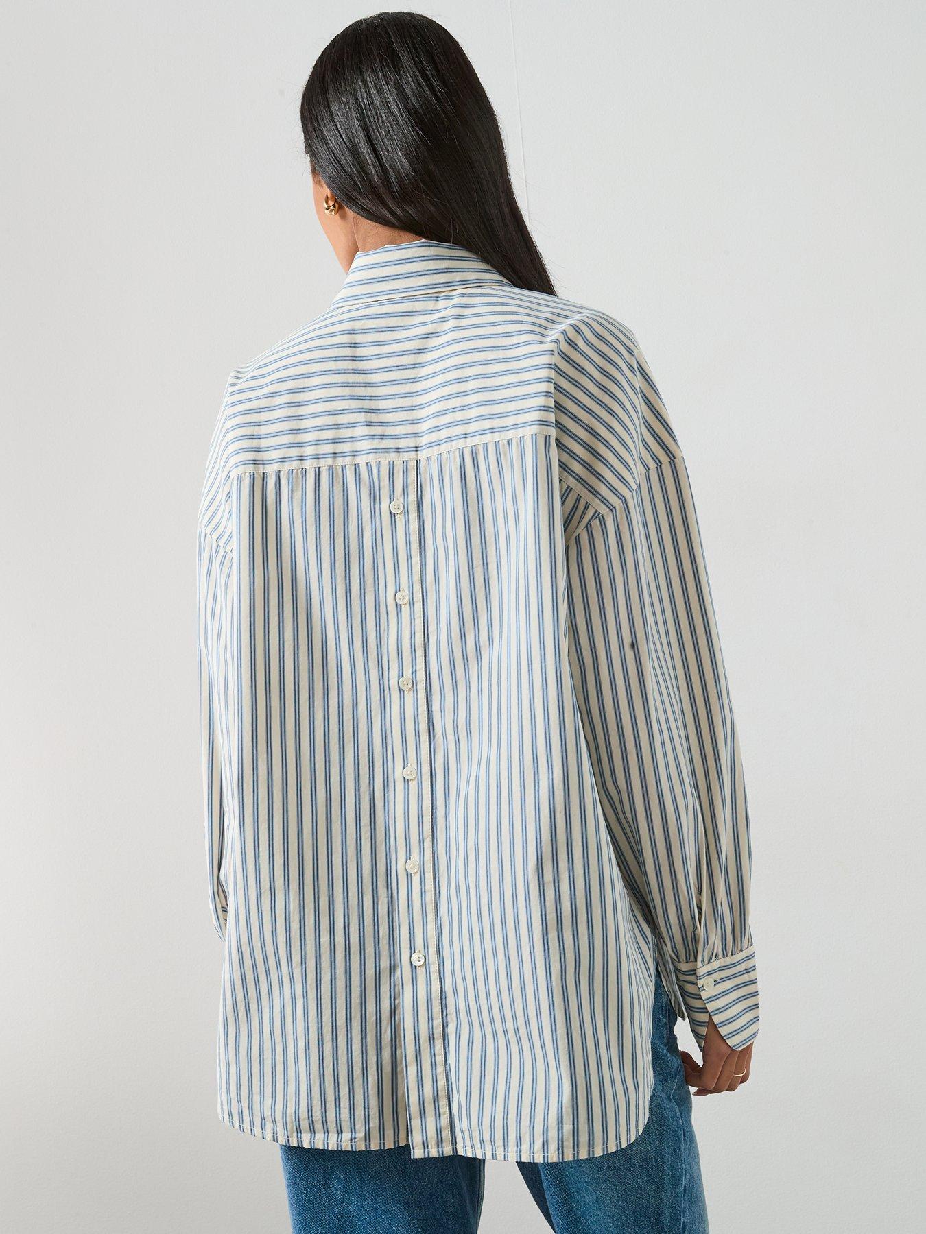 allsaints-adrianne-long-sleeve-shirt-bluewhitestillFront