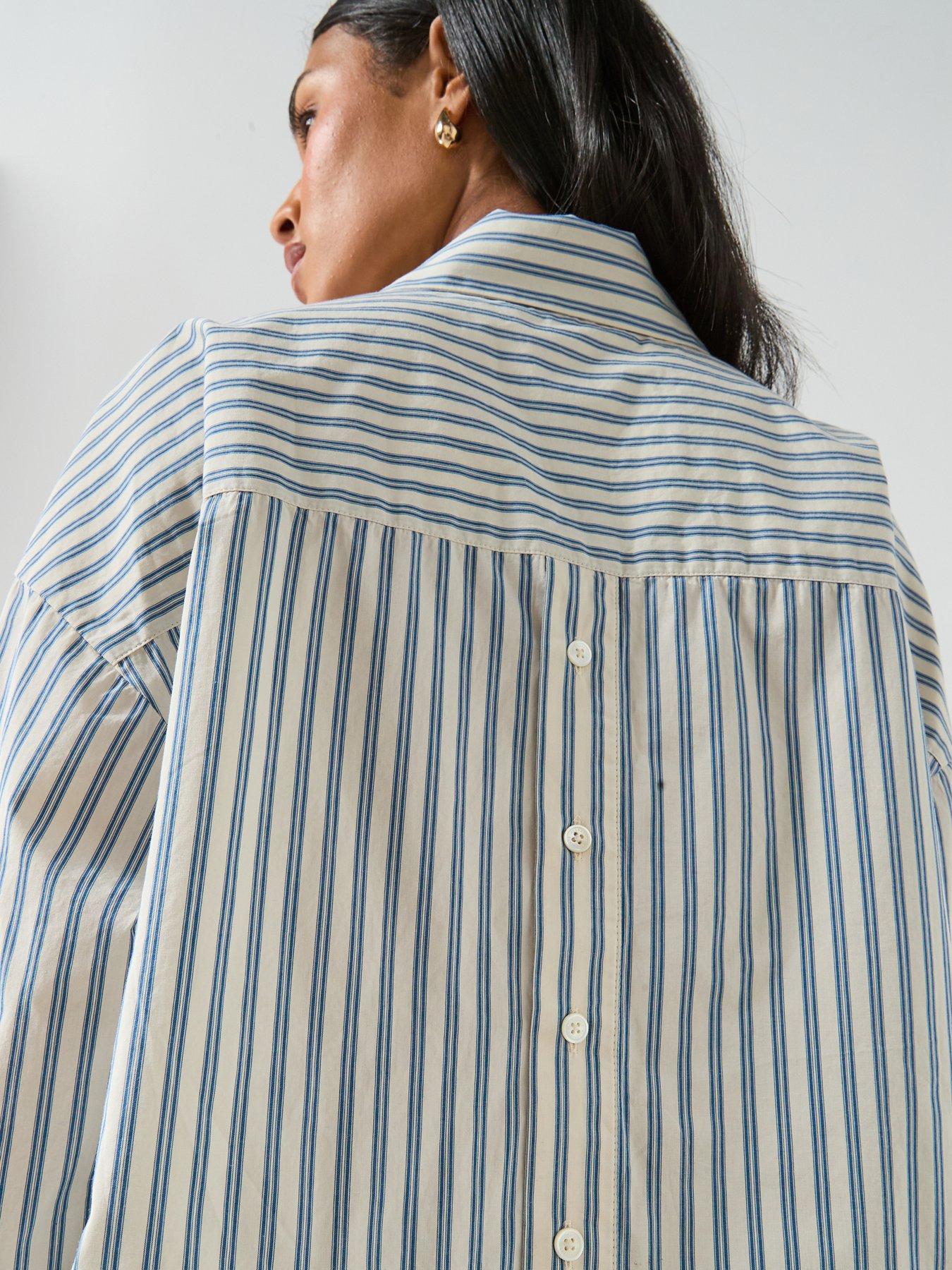 allsaints-adrianne-long-sleeve-shirt-bluewhiteoutfit
