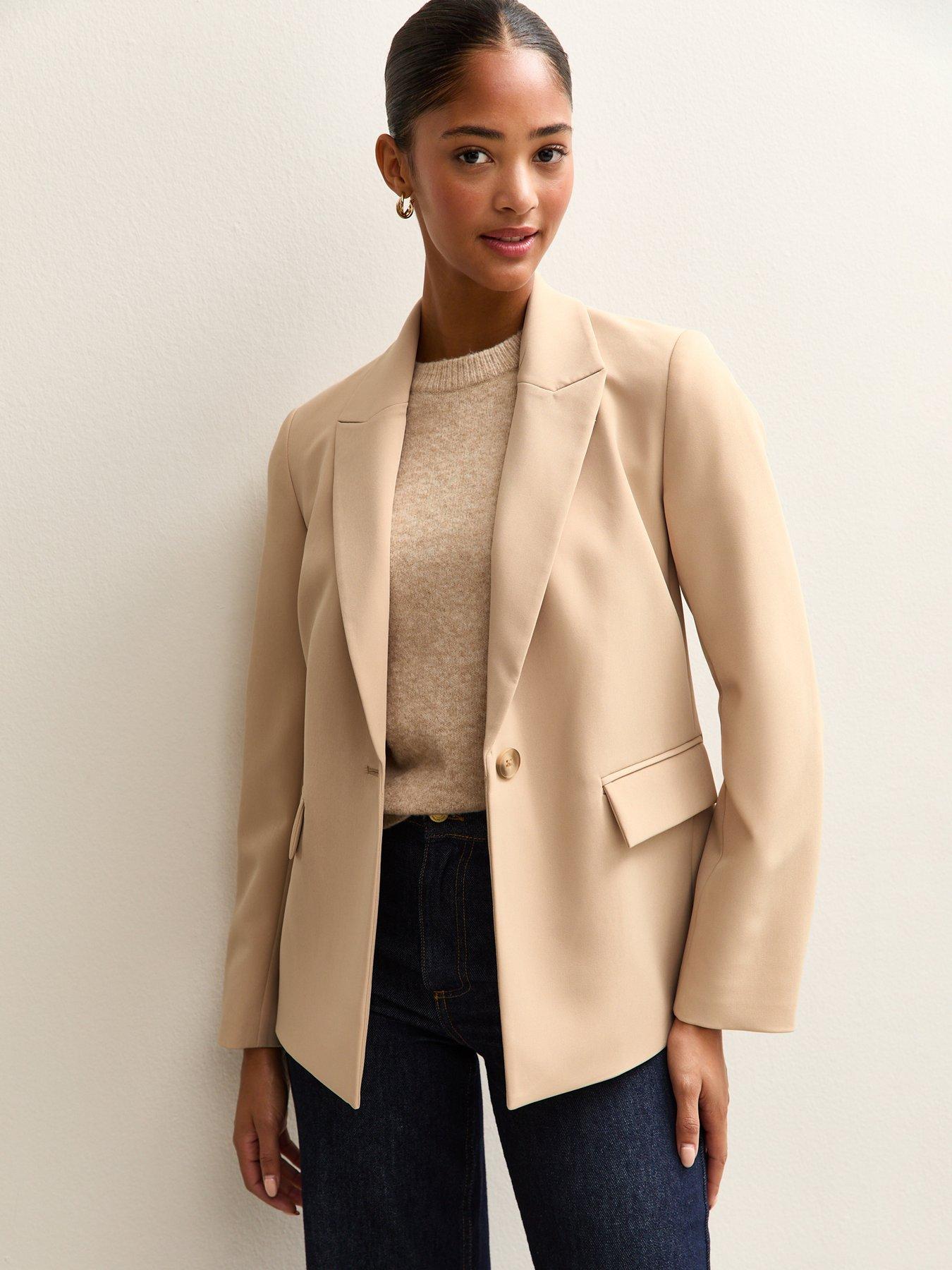 new-look-single-breasted-blazer-jacket-camel