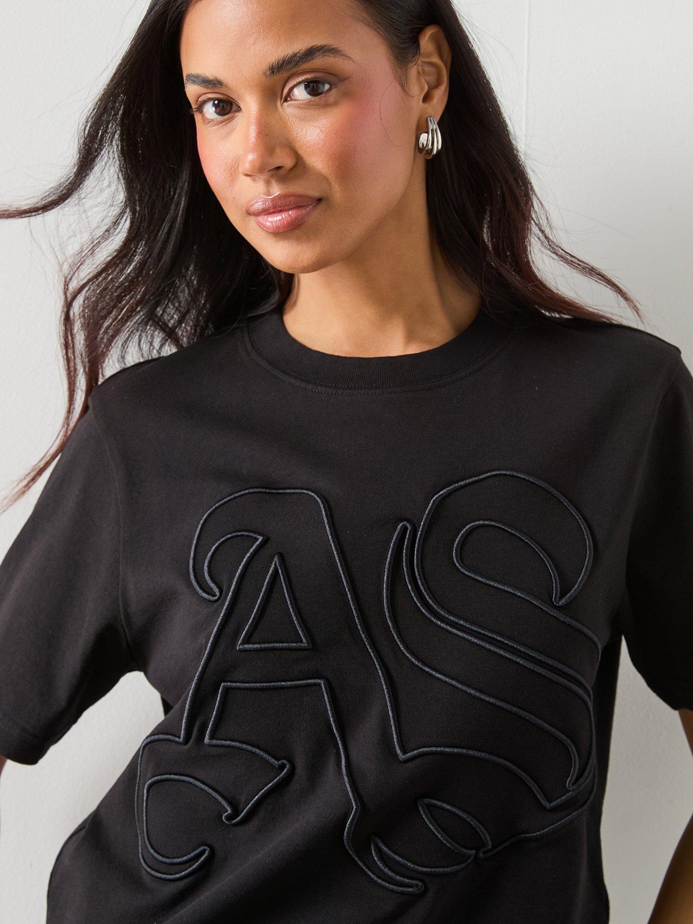 allsaints-lisa-embossed-short-sleeve-t-shirt-blackoutfit