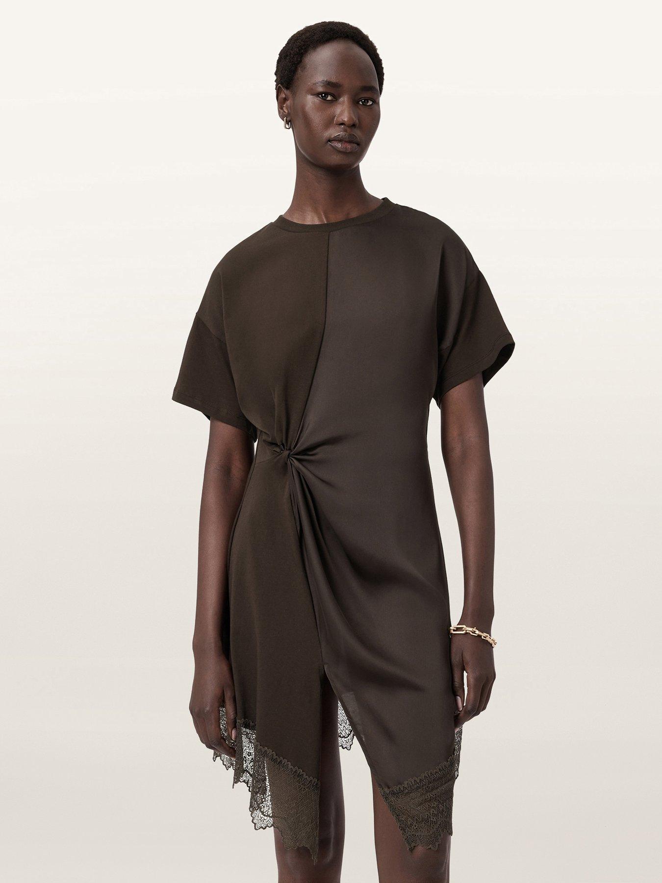 brown dresses nz Kai