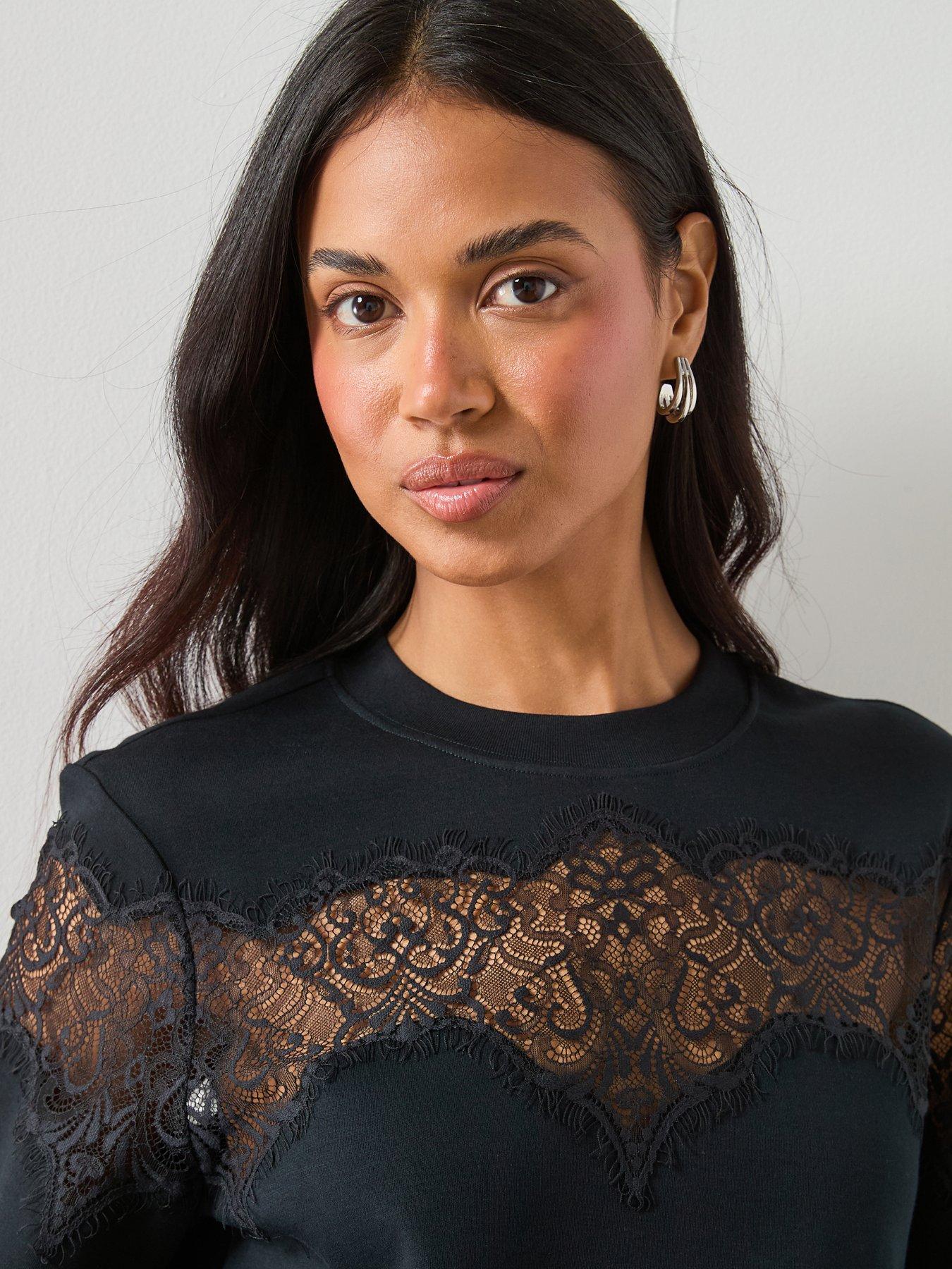 allsaints-lisa-short-sleeve-lace-t-shirt-blackoutfit