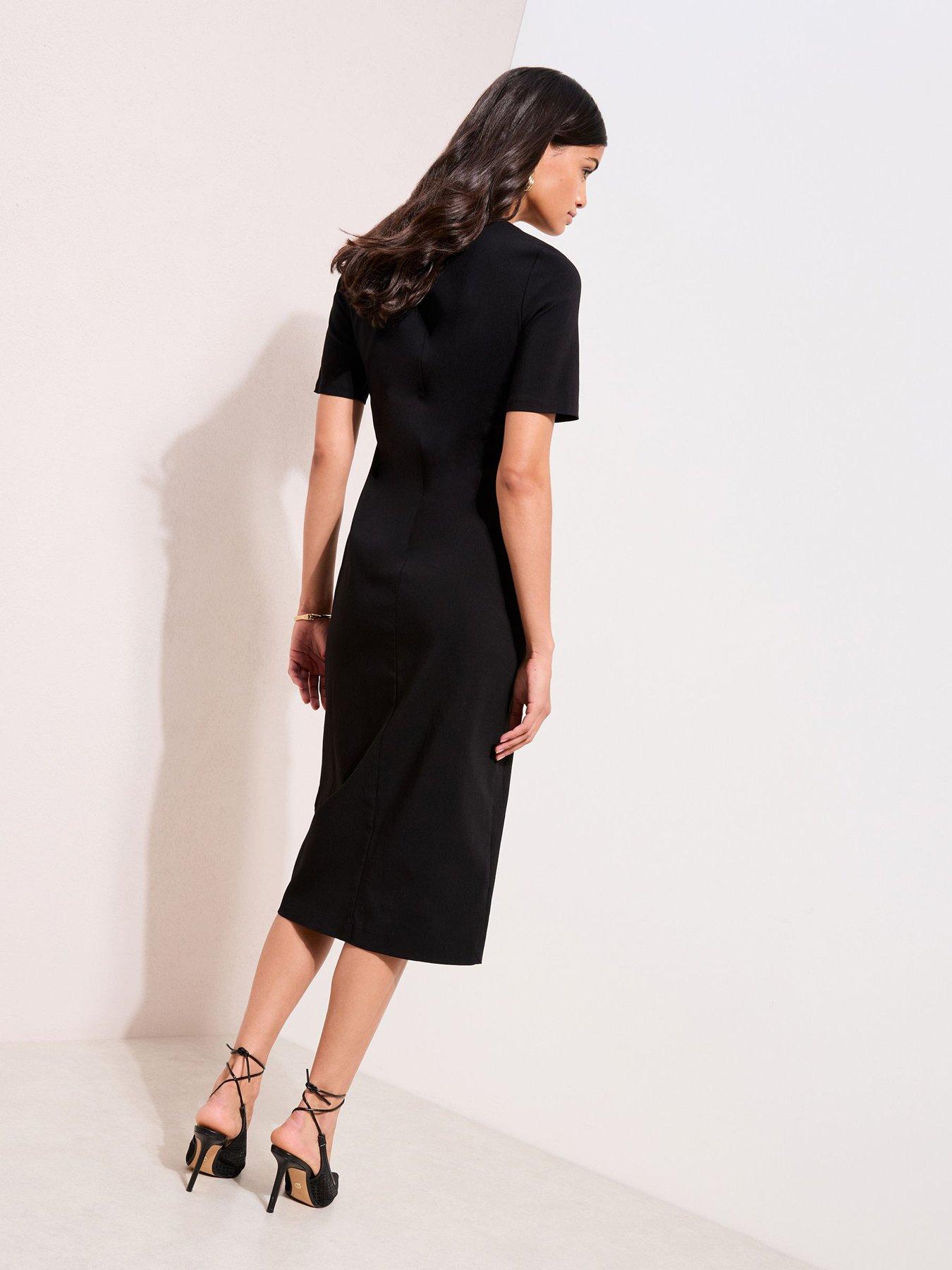 friends-like-these-sculptured-stretch-button-utility-midi-dress-blackstillFront
