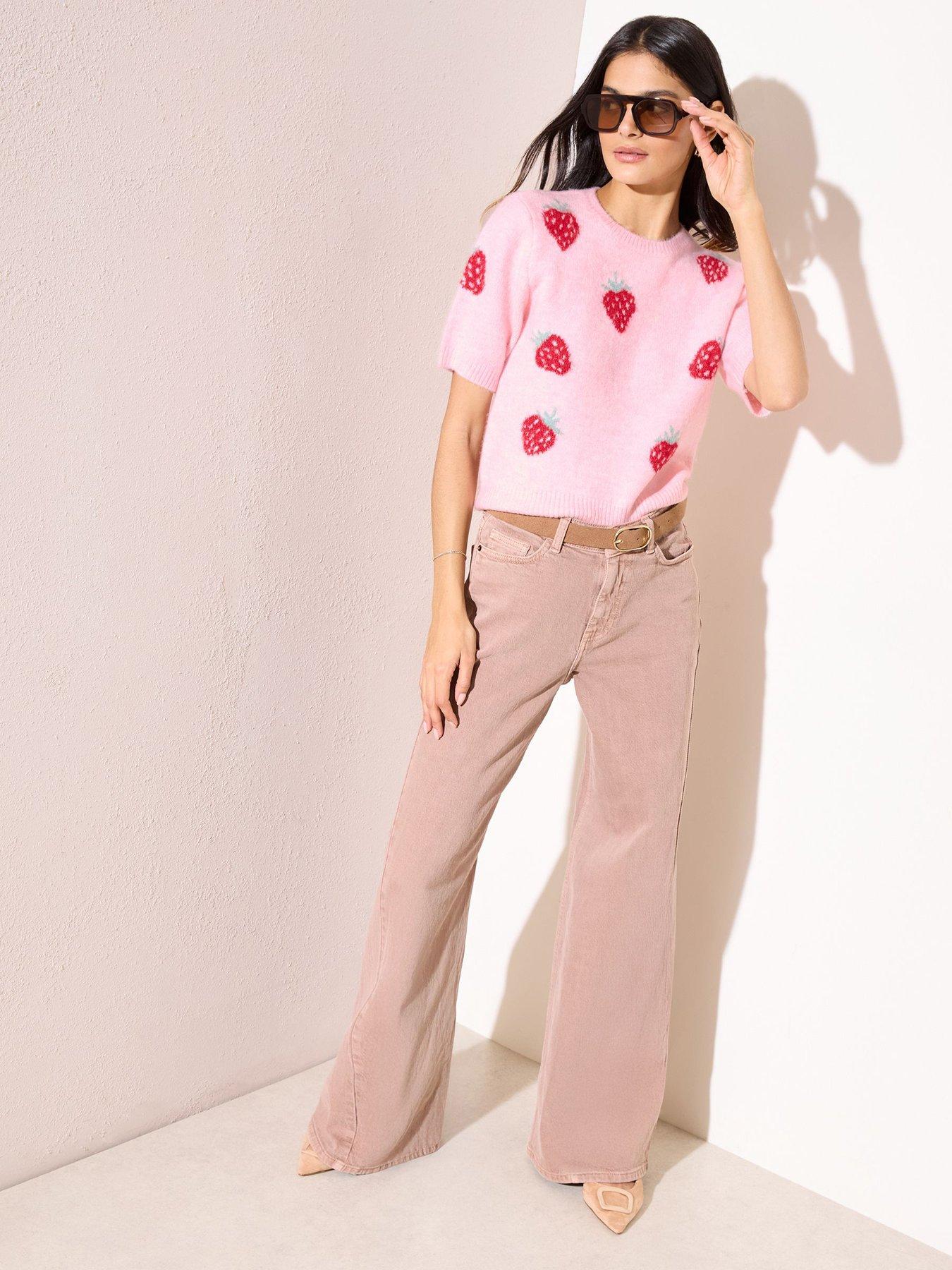Image 2 of 4 of Friends Like These Floral Tee - Pink