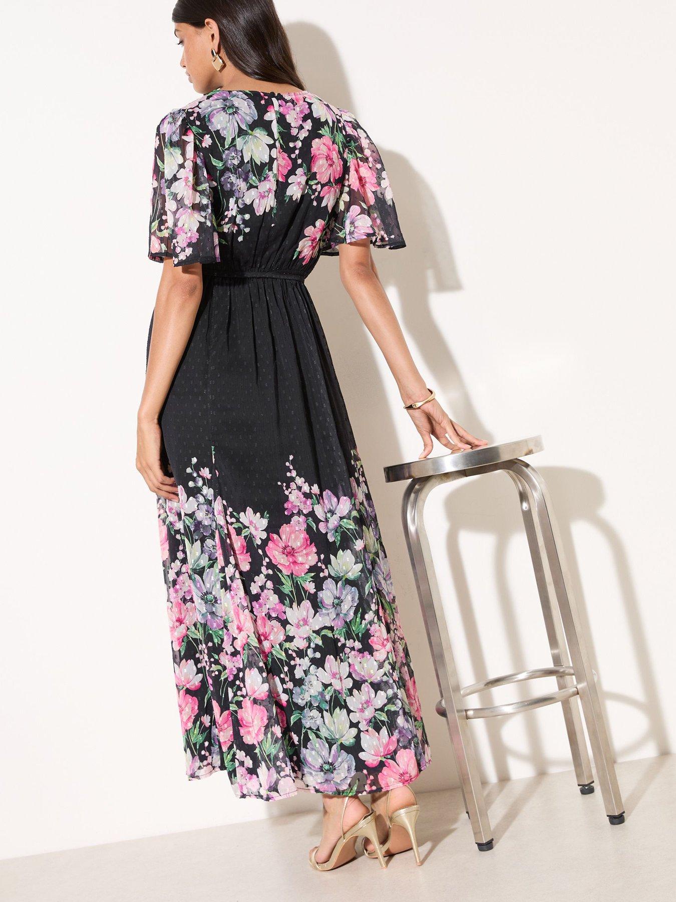 friends-like-these-chiffon-dobby-placement-print-midi-blackstillFront
