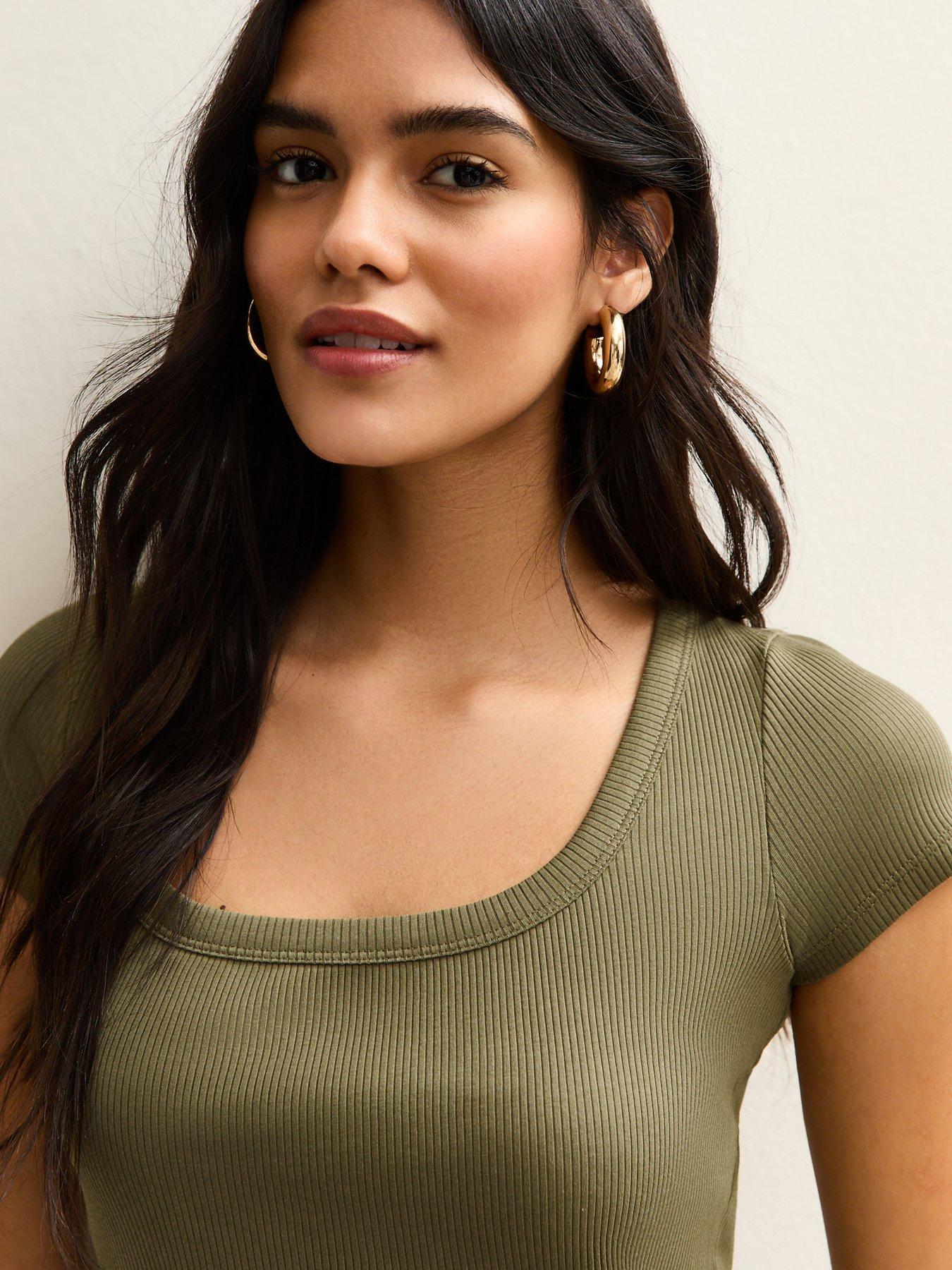 new-look-square-neck-top-greenoutfit