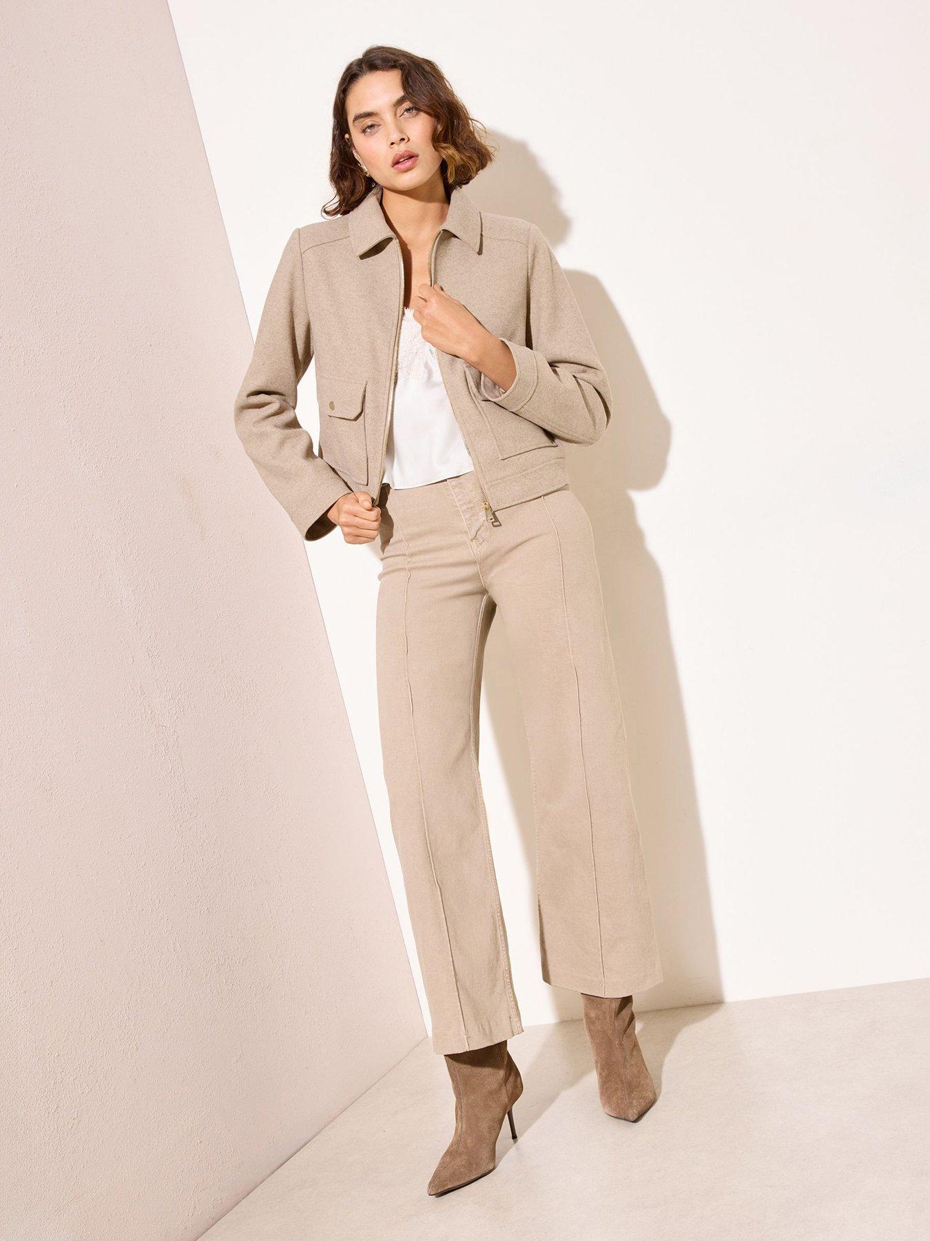 friends-like-these-short-zip-thru-cosy-coat-beigeback