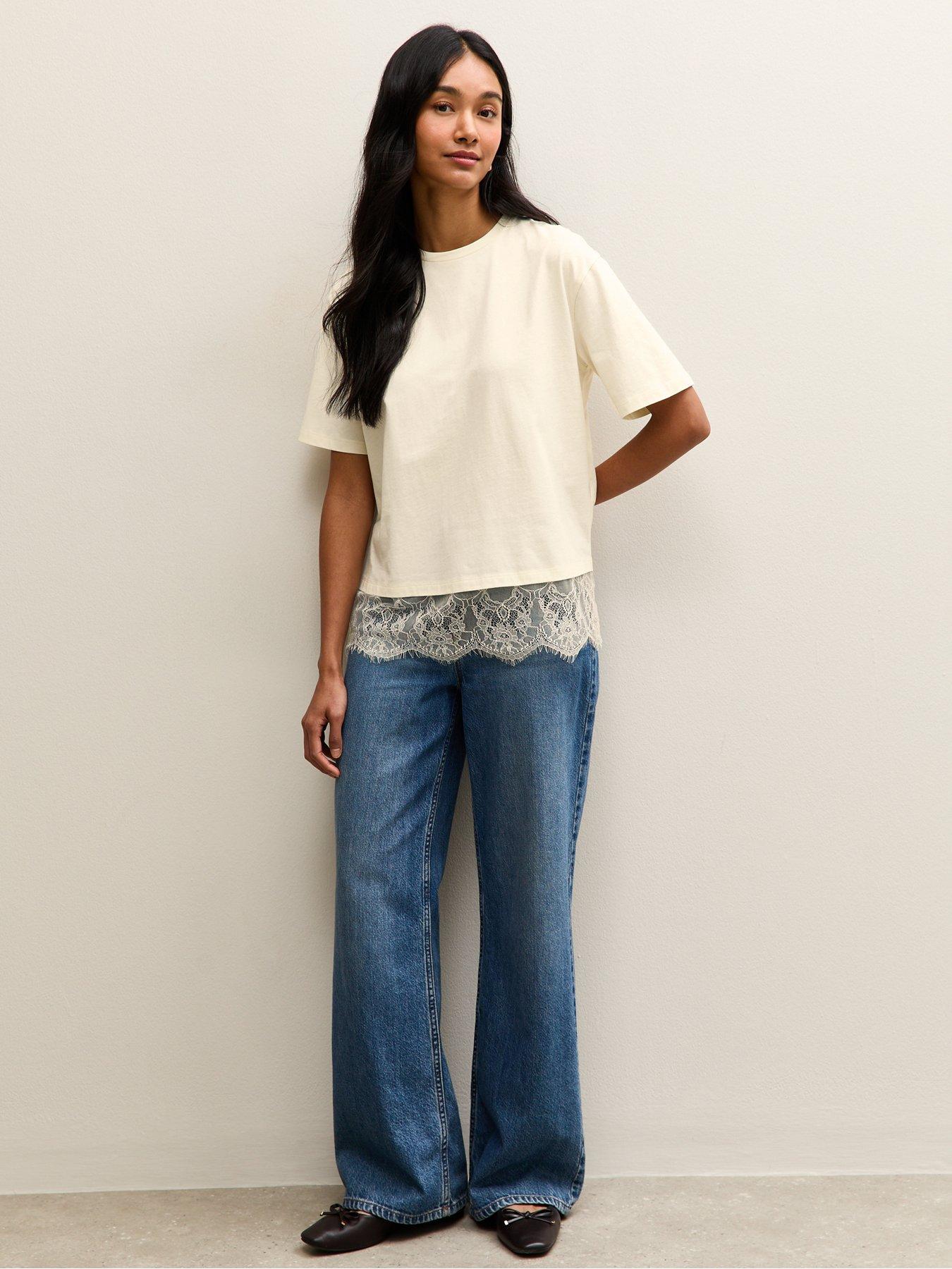 new-look-white-lace-hem-boxy-top-creamback