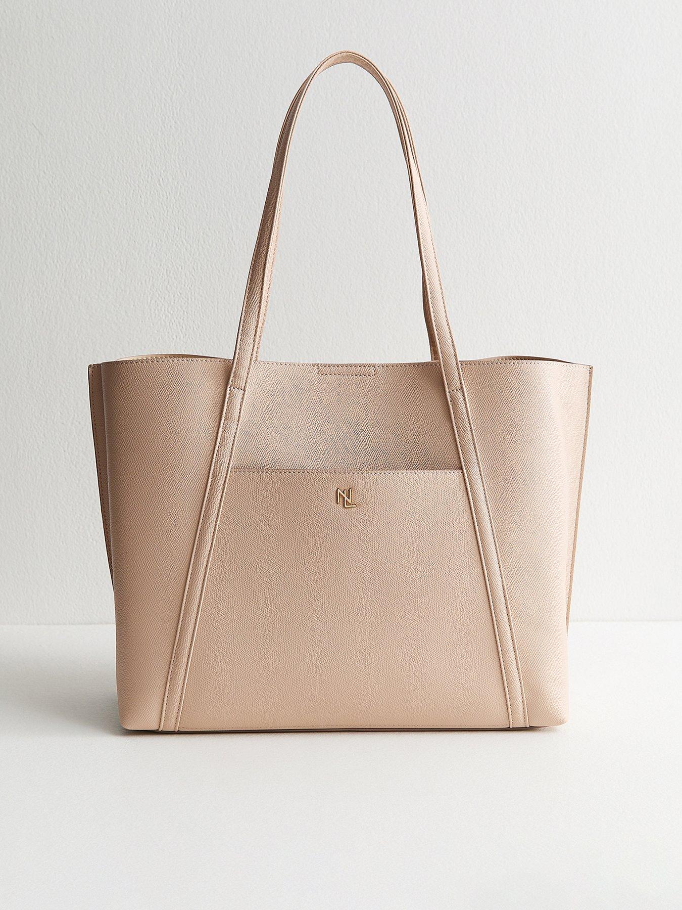 new-look-faux-leather-front-pocket-tote-bag-camelfront