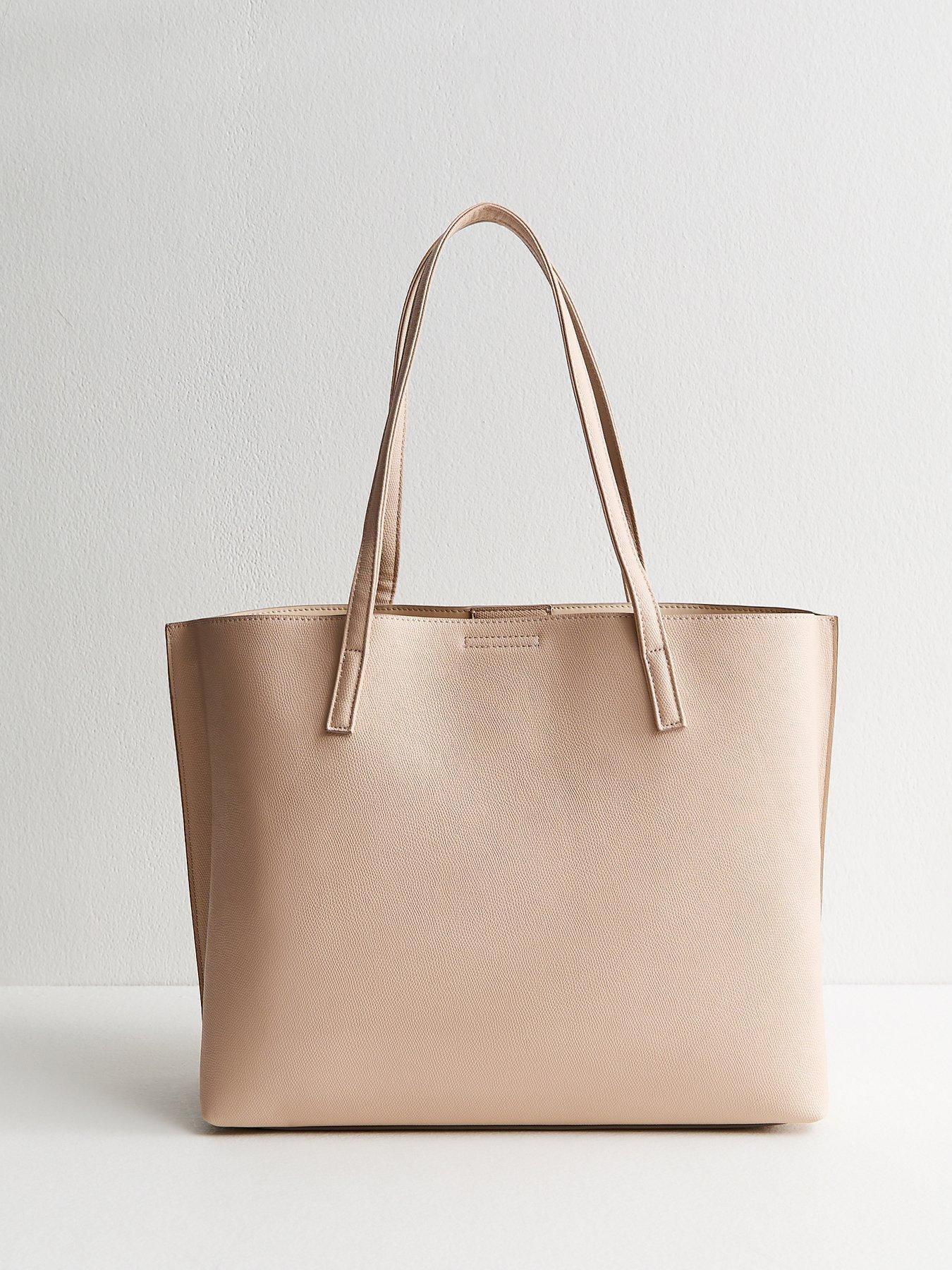 new-look-faux-leather-front-pocket-tote-bag-camelback