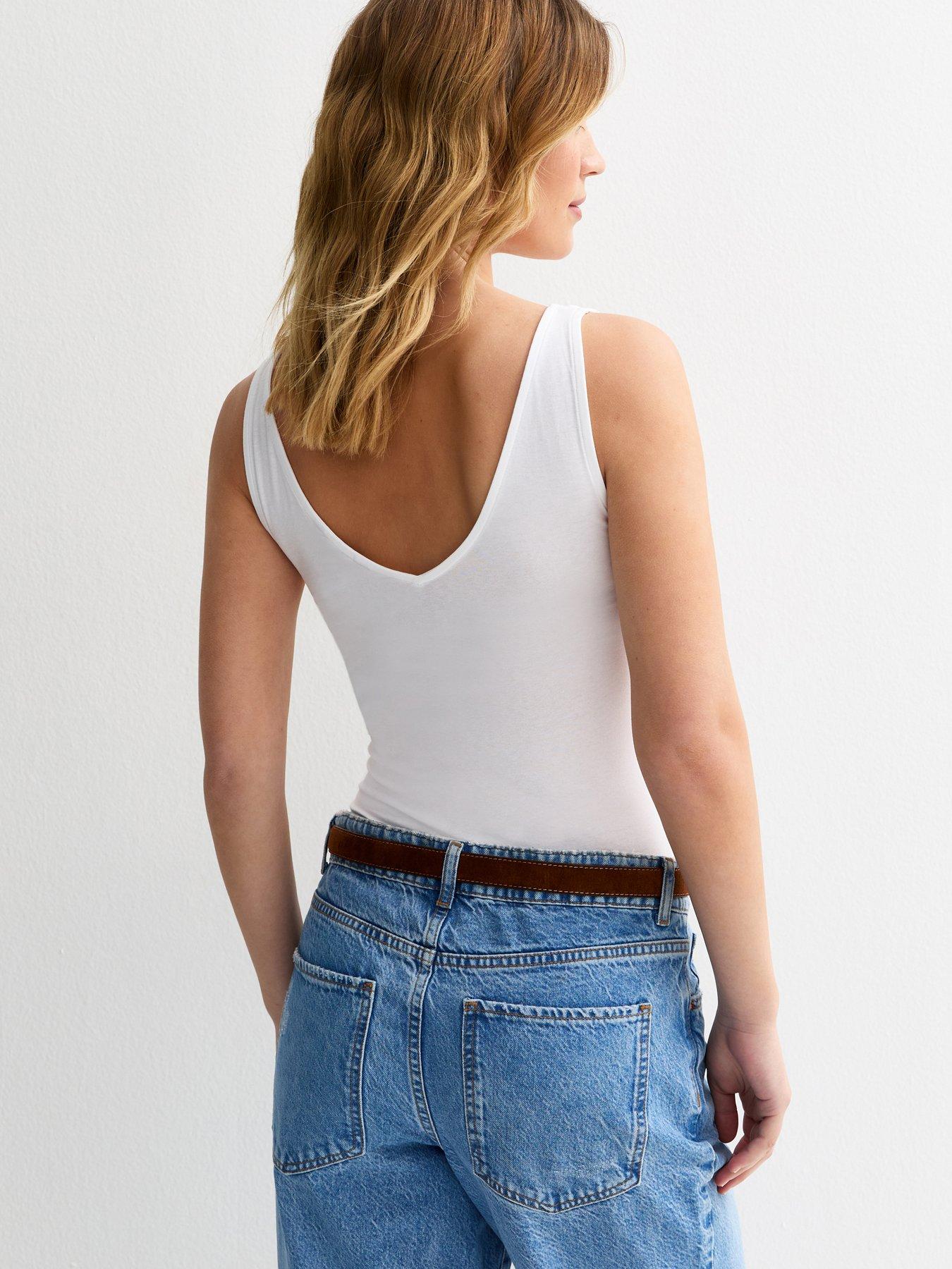 new-look-v-neck-bodysuit-whitestillFront