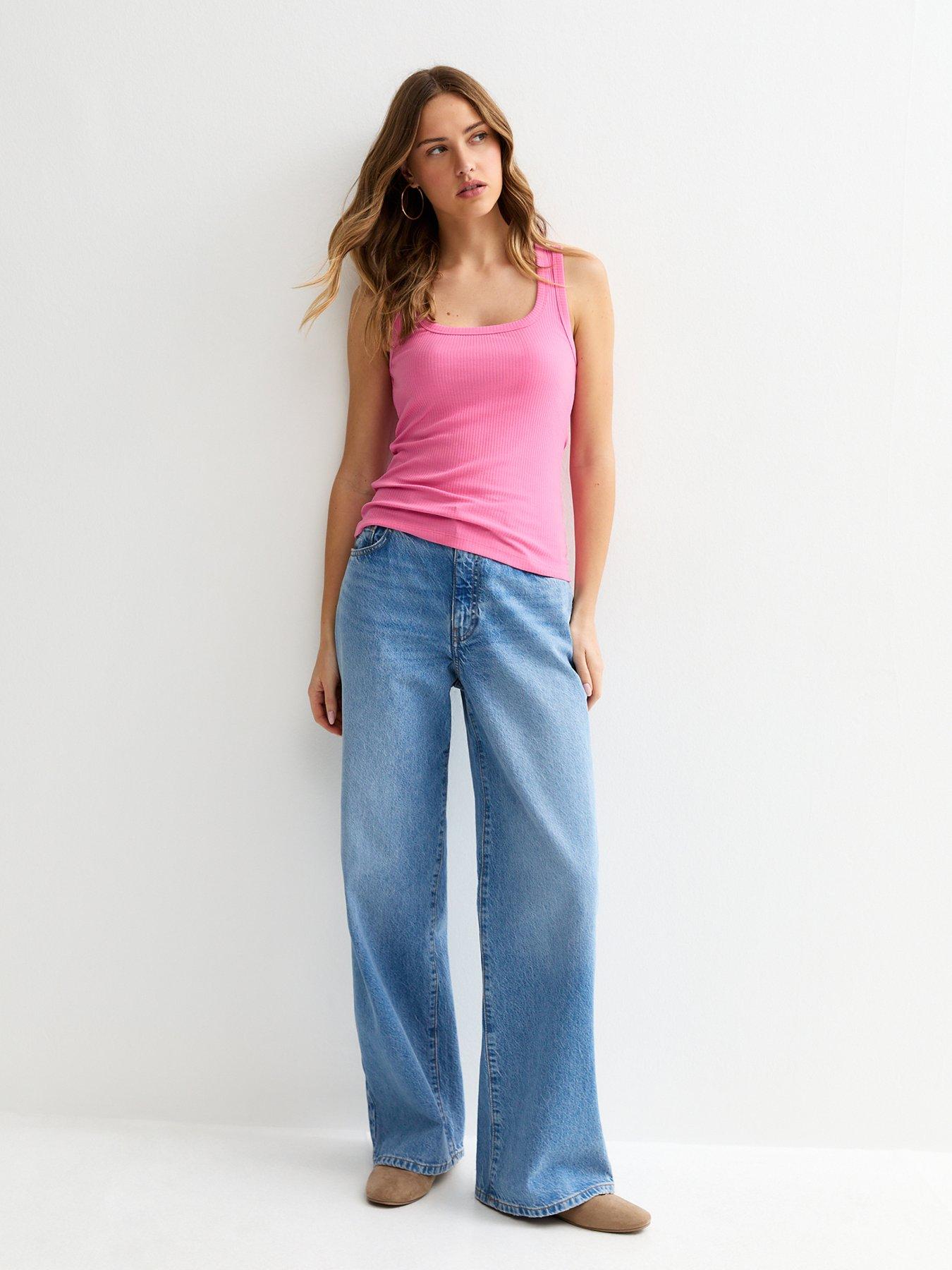 new-look-square-neck-vest-top-bright-pinkback