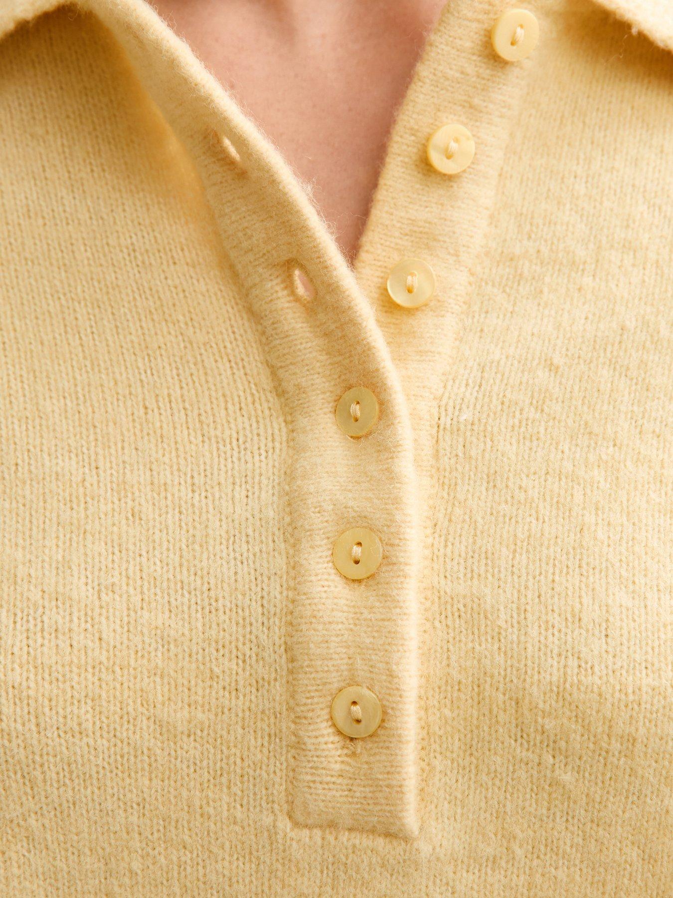 new-look-midweight-knit-polo-jumper-light-yellowdetail