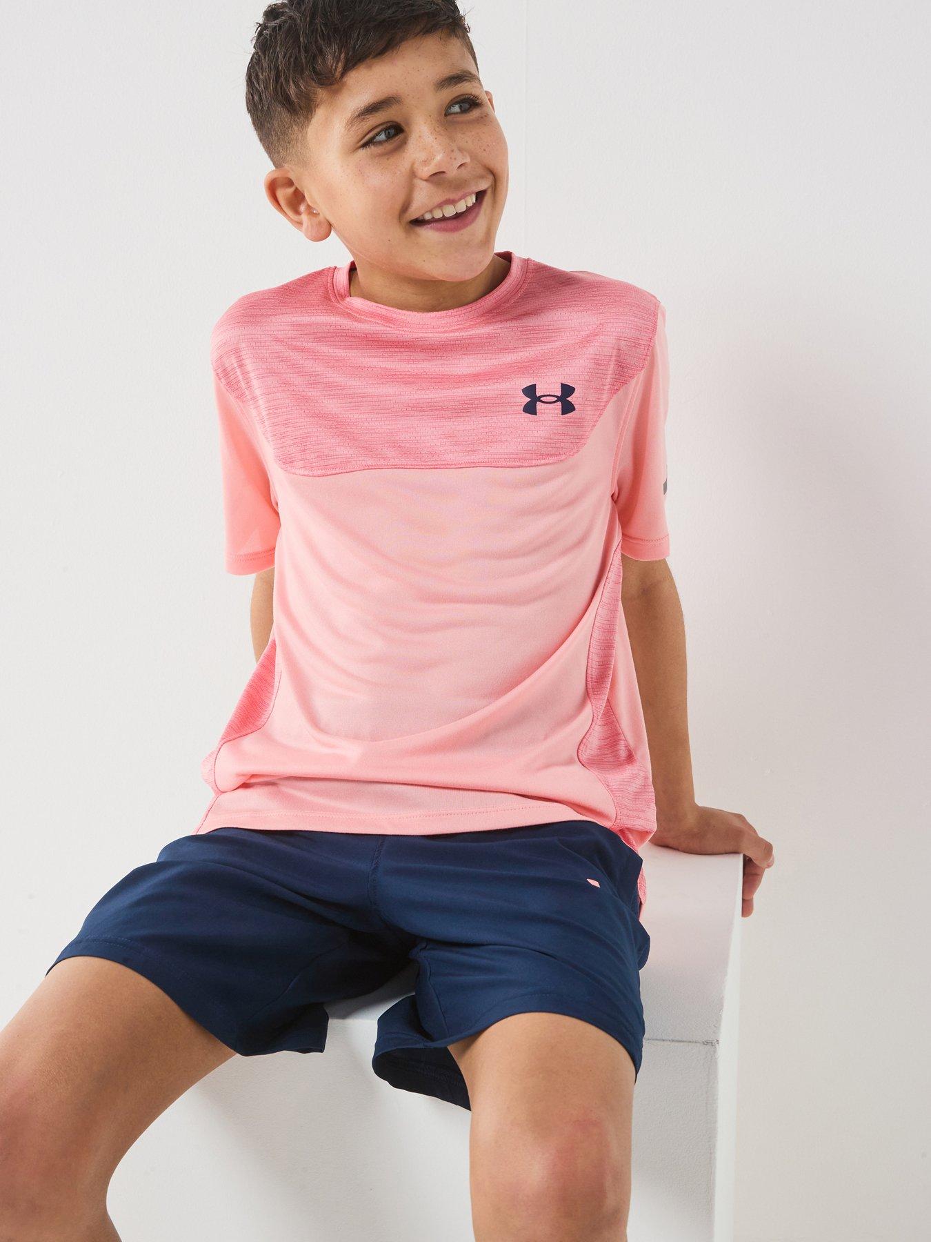 under-armour-junior-boys-training-tech-utility-short-sleeve-t-shirt-pink