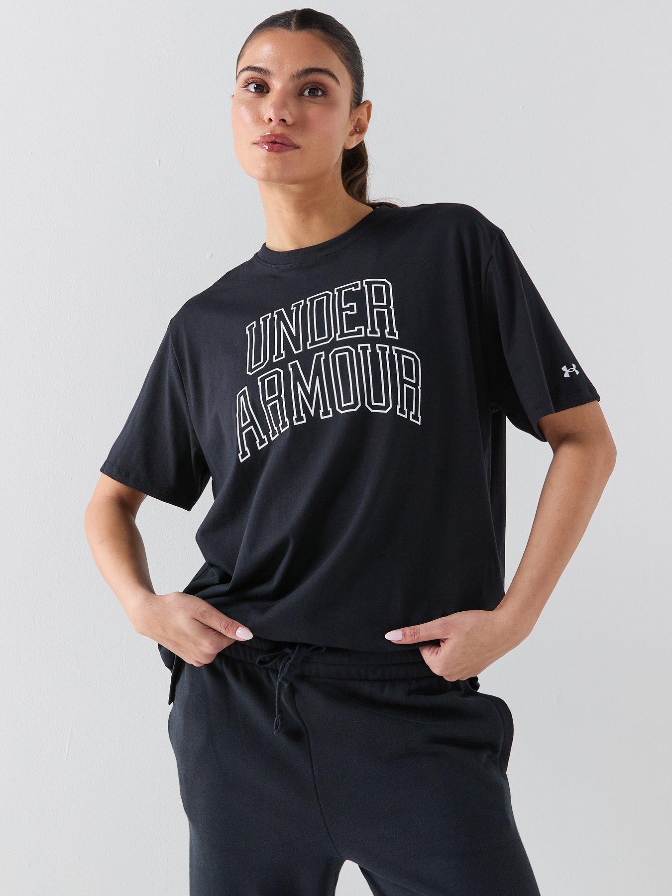 under-armour-womens-rival-knit-short-sleeve-t-shirt-black