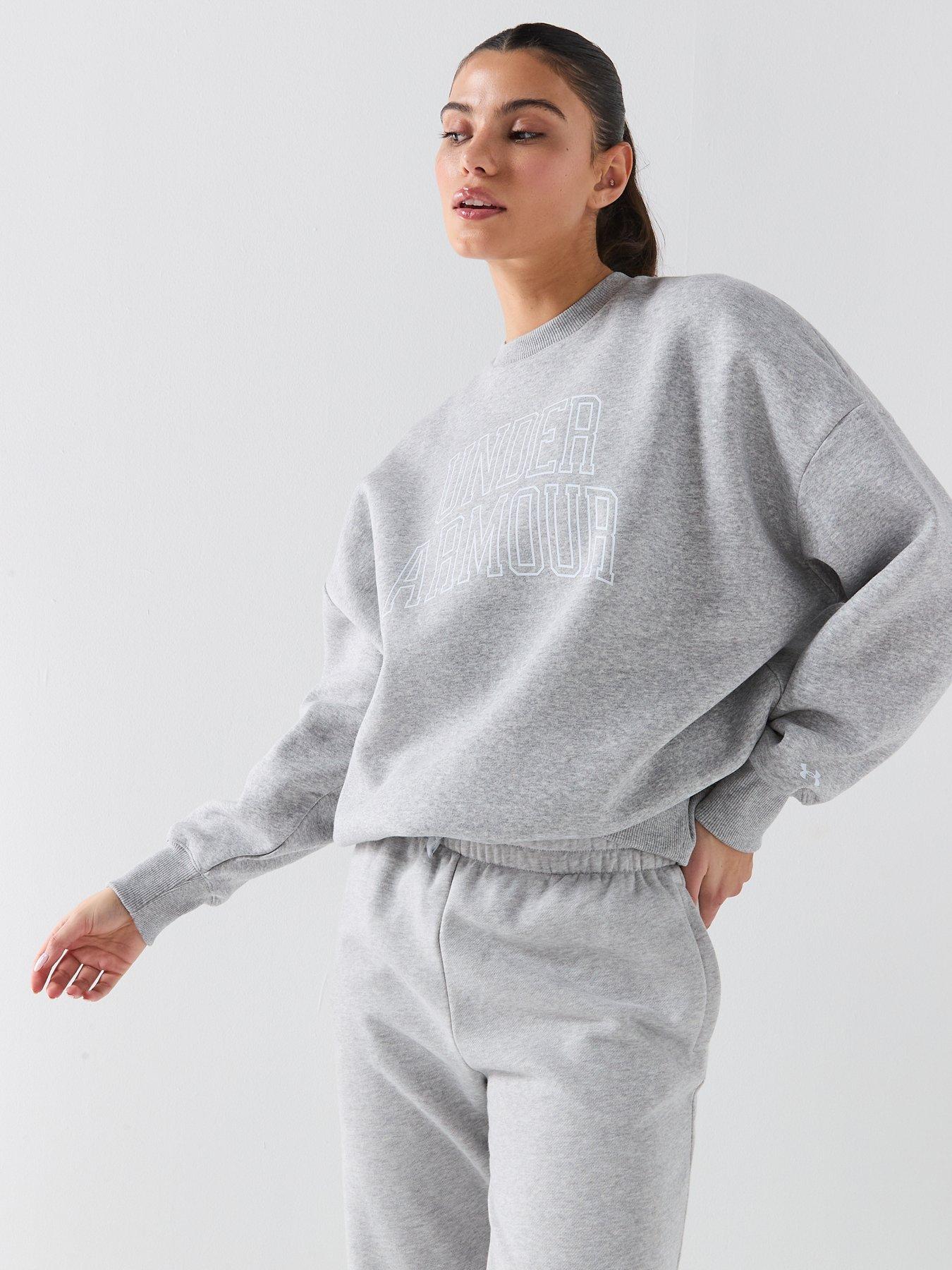 under-armour-womens-rival-fleece-os-crew-greyfront