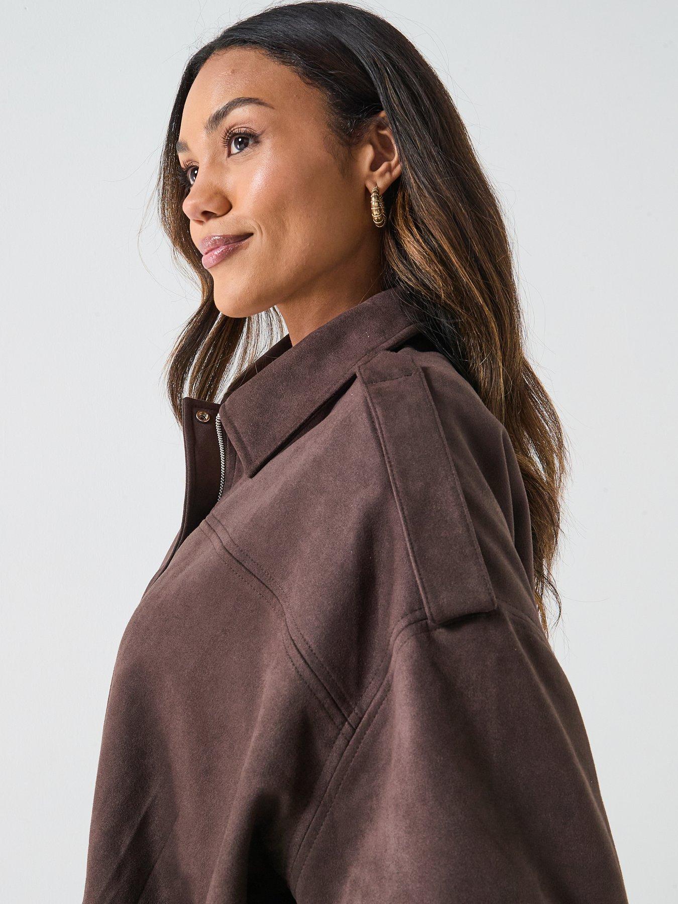 jdy-nia-faux-suede-jacket-brownoutfit