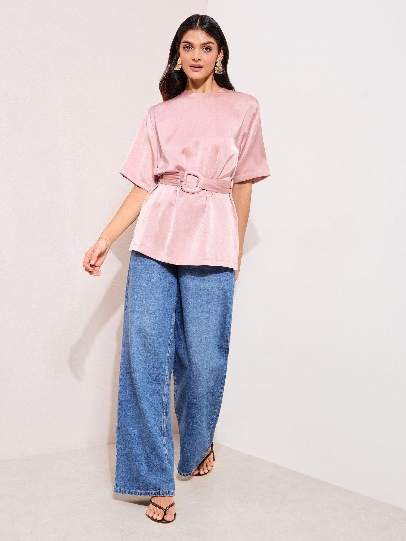friends-like-these-covered-buckle-longline-top-pinkback