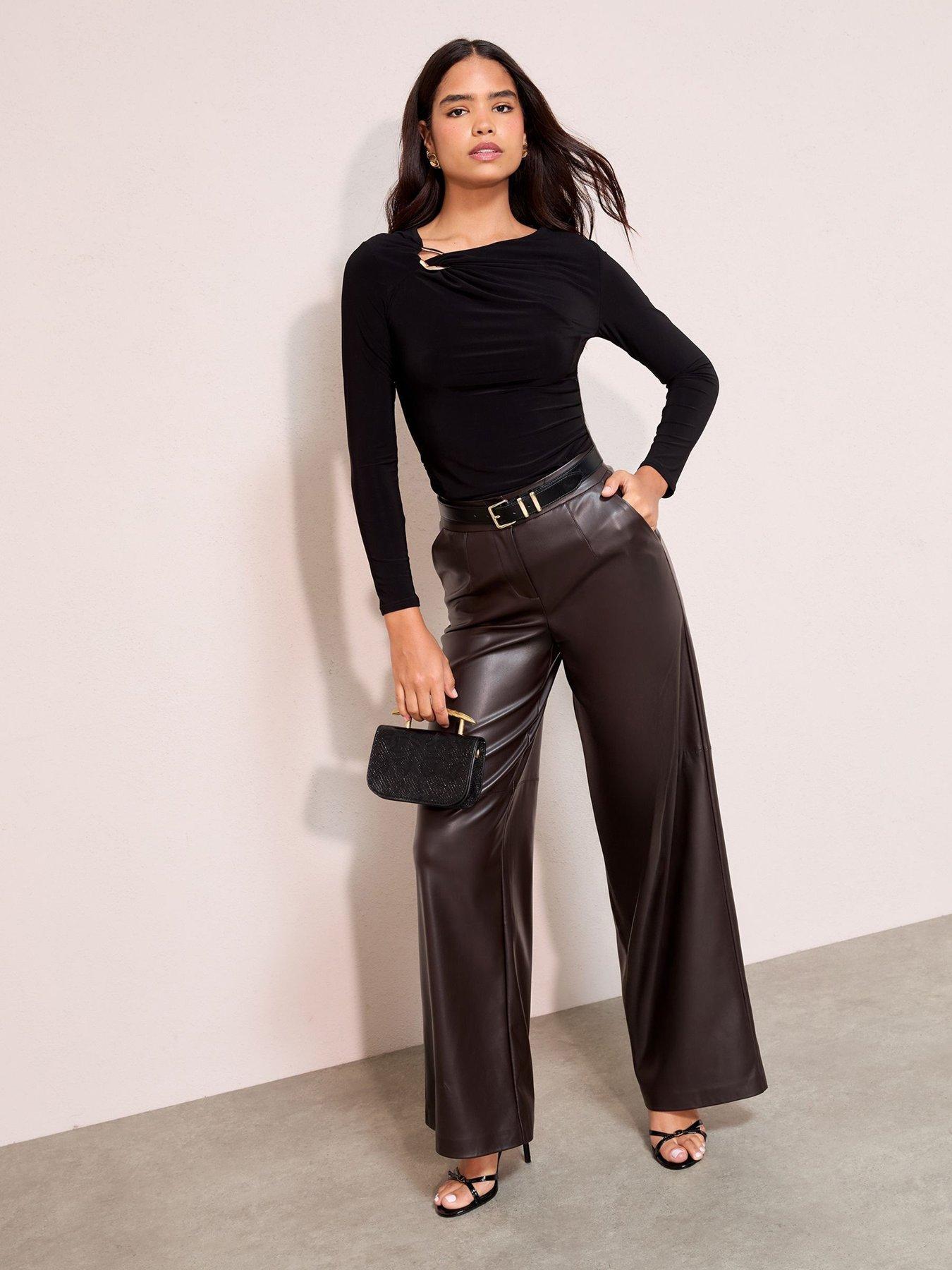 Image 3 of 5 of Friends Like These Long Sleeve Hardware Top - Black