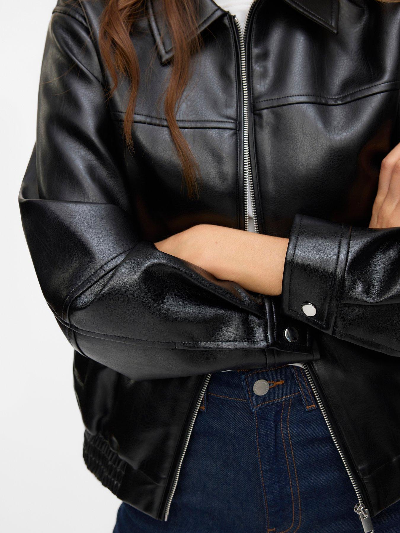 vero-moda-short-coated-jacket-blackoutfit
