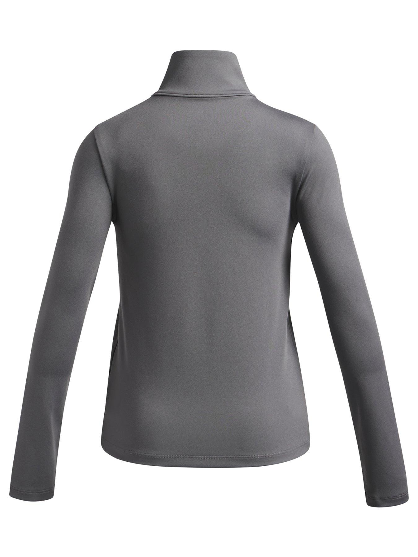 Image 2 of 3 of UNDER ARMOUR Junior Girls Training Motion Full Zip Jacket - Clay Green
