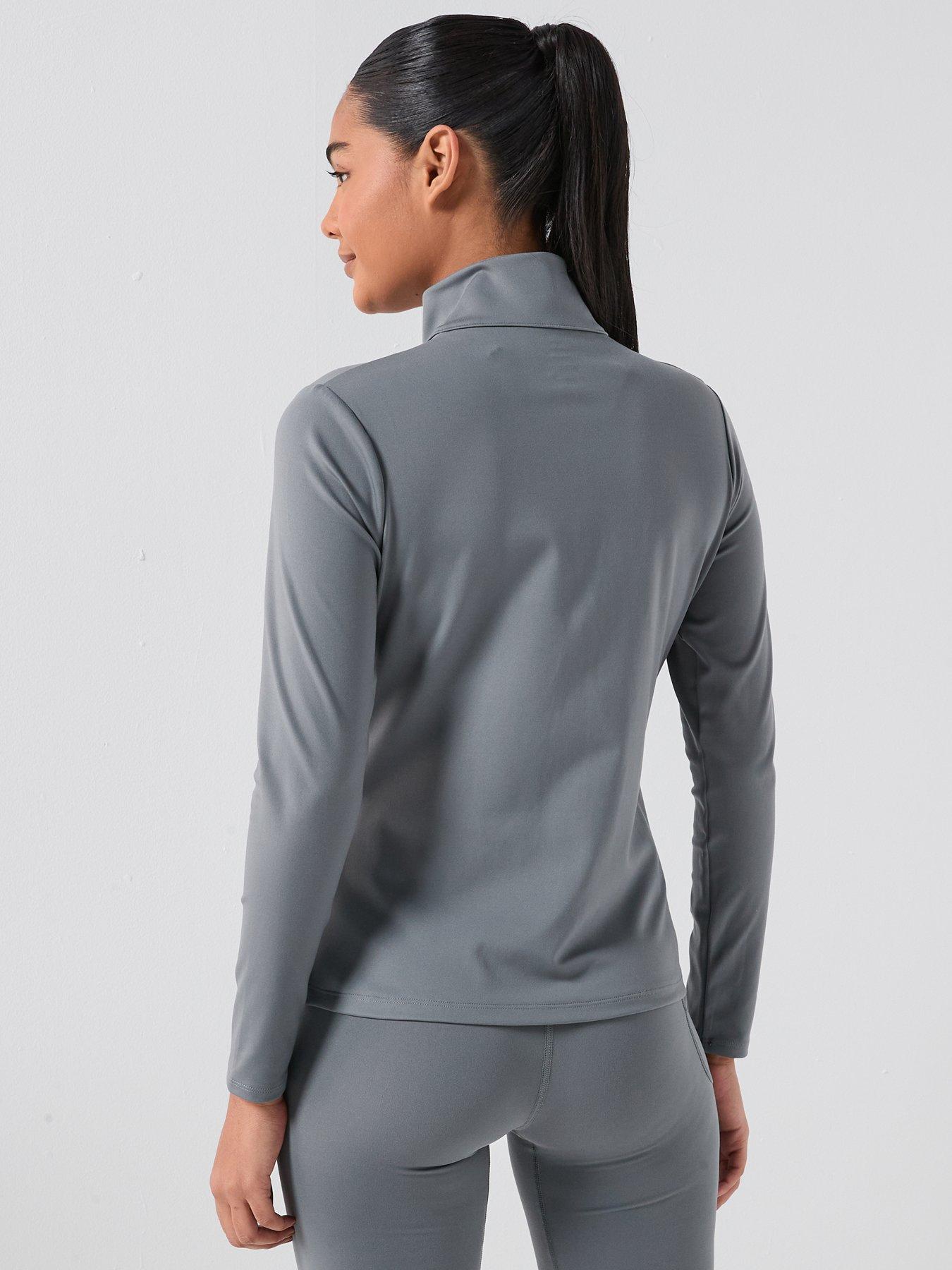 Image 2 of 6 of UNDER ARMOUR Womens Training Motion Full Zip Top - Green