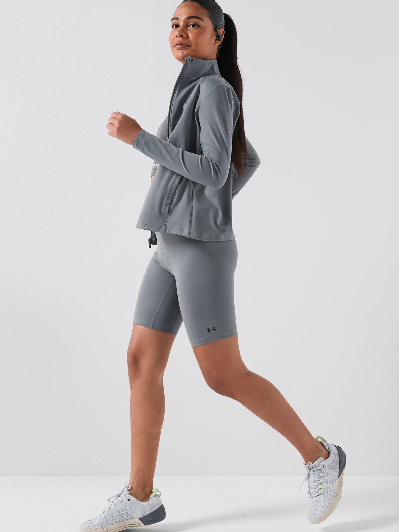 Image 5 of 6 of UNDER ARMOUR Womens Training Motion Full Zip Top - Green