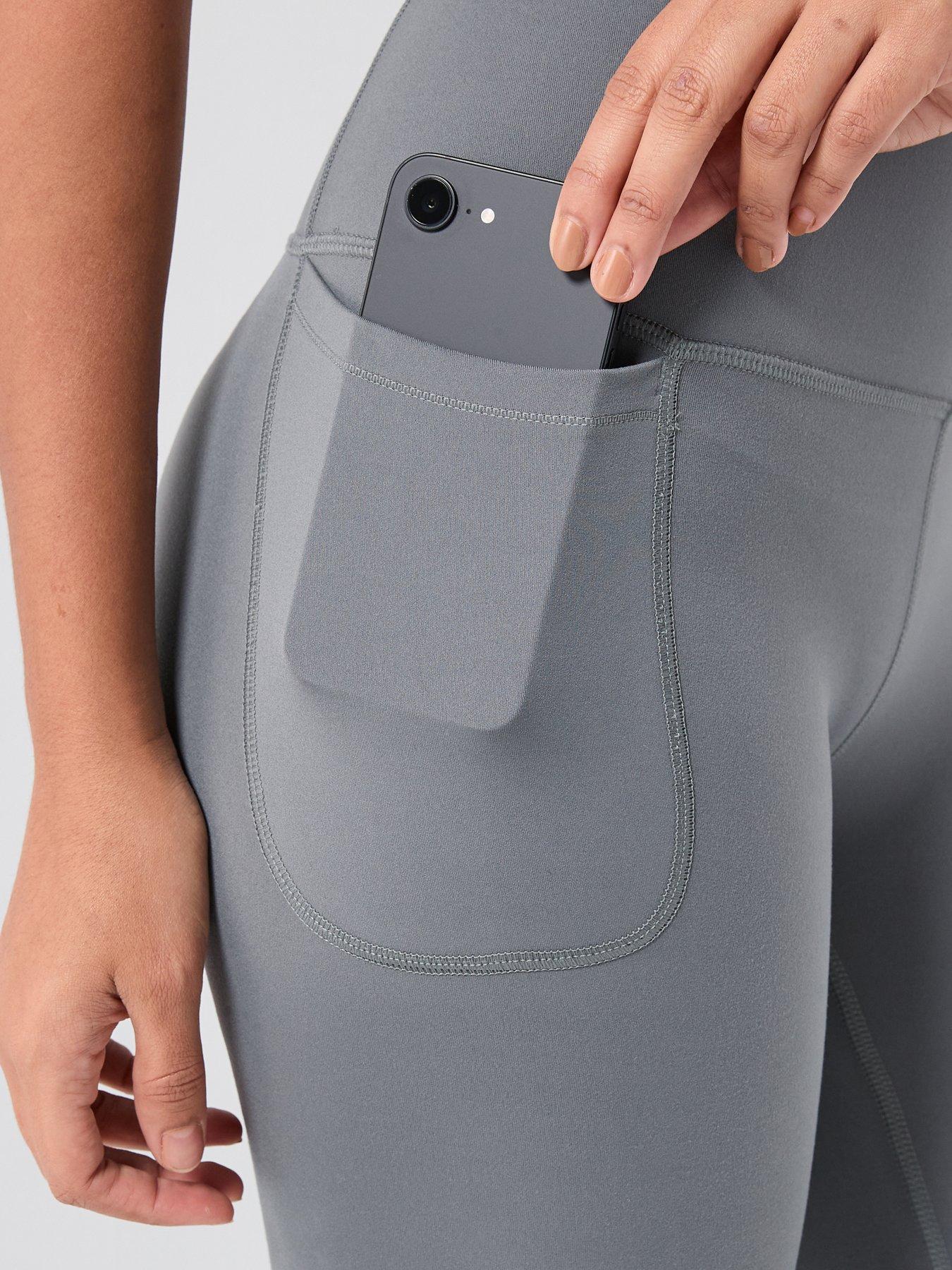 Image 5 of 6 of UNDER ARMOUR Womens Training Motion Legging - Grey