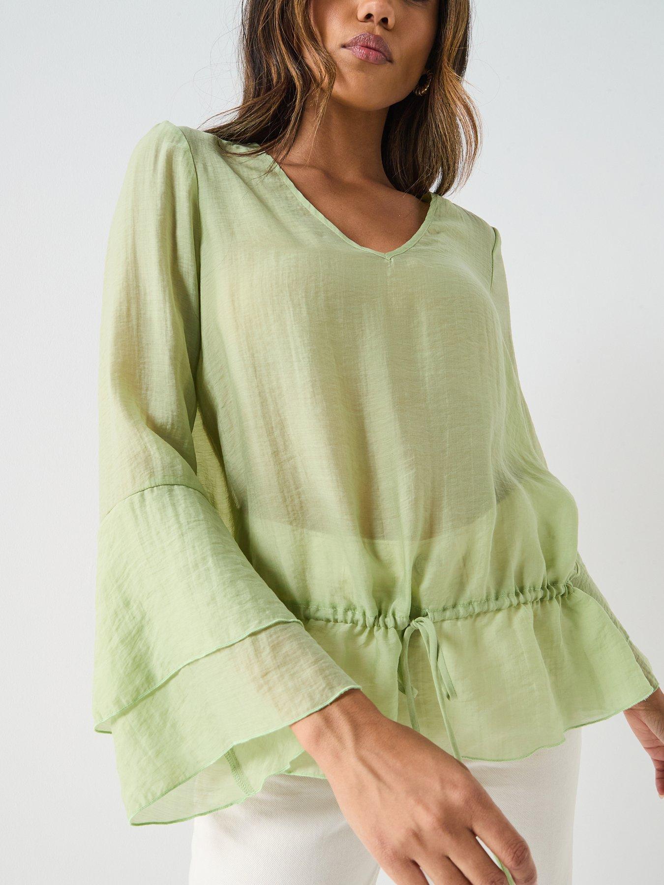 aware-valora-v-neck-long-sleeve-top-greenoutfit