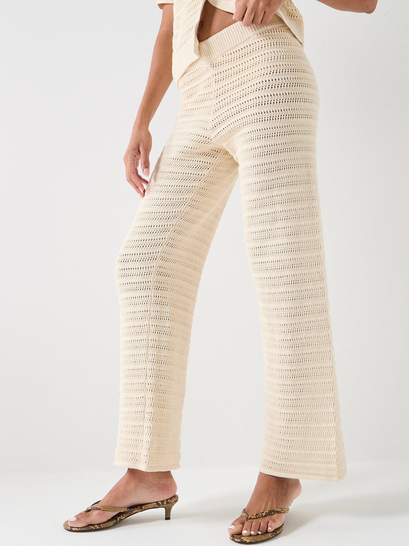 vero-moda-hayley-crochet-knit-trousers-cream