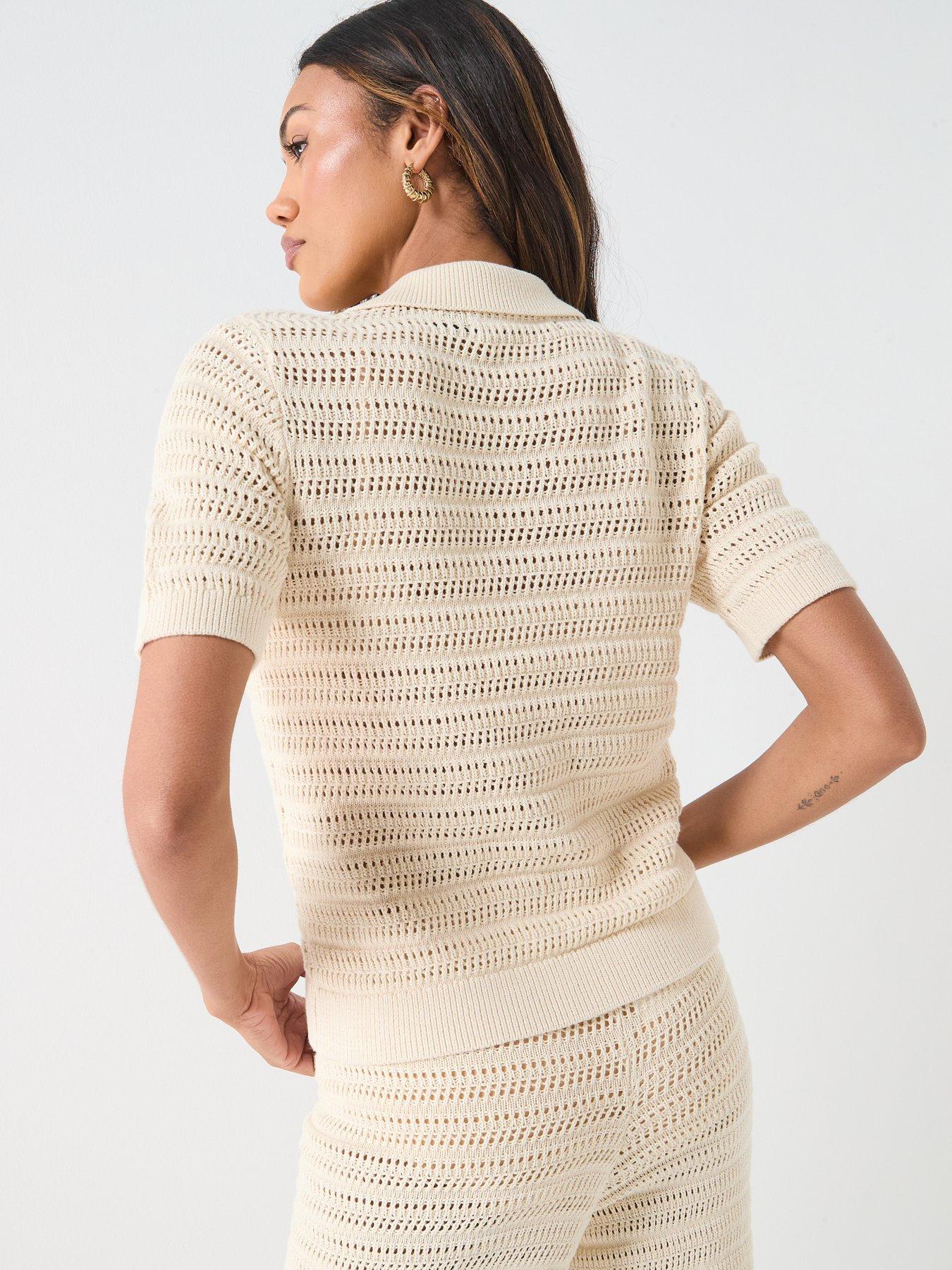 vero-moda-hayley-polo-neck-cardigan-creamstillFront