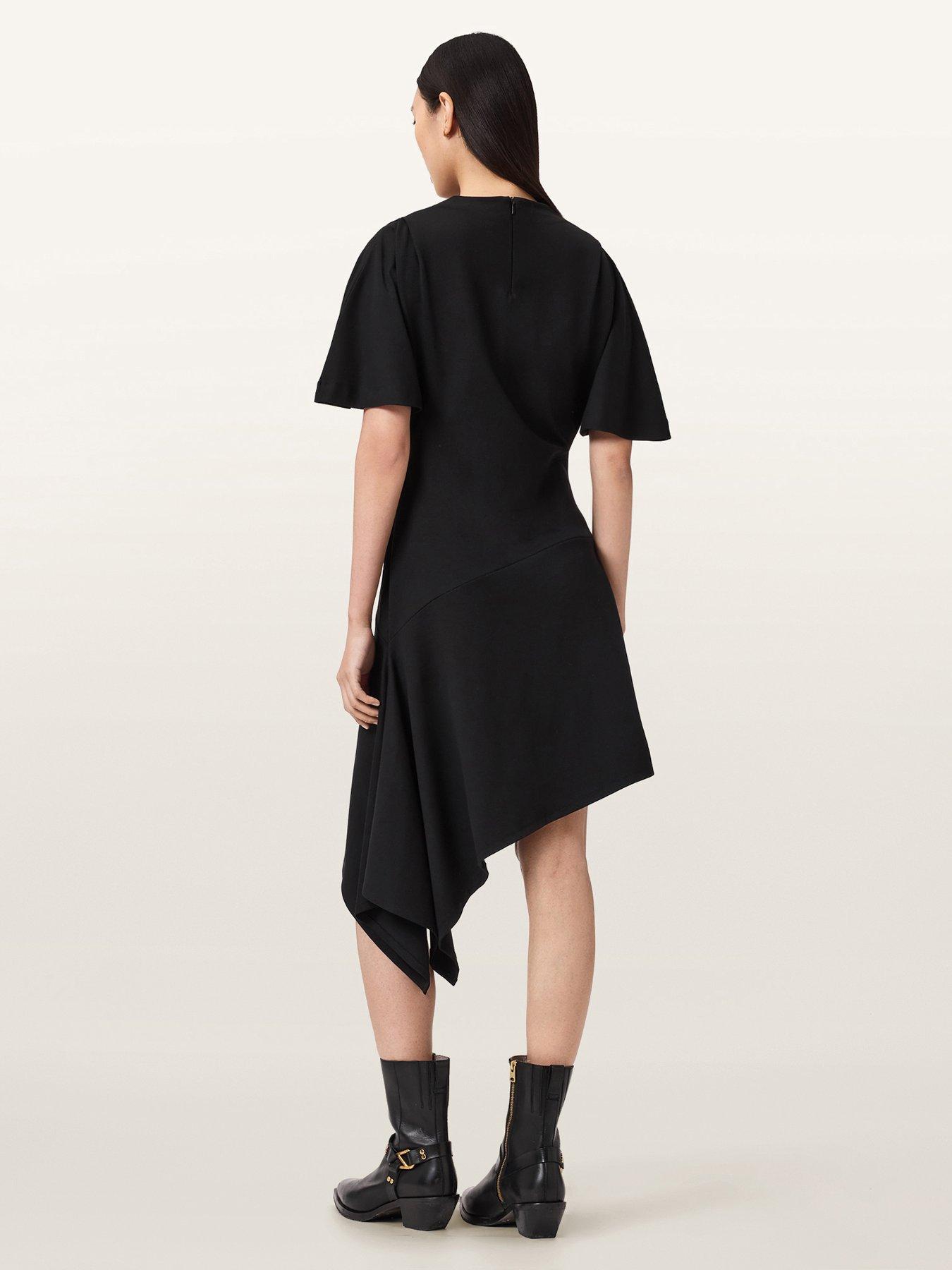 allsaints-rosa-mini-dress-blackstillFront