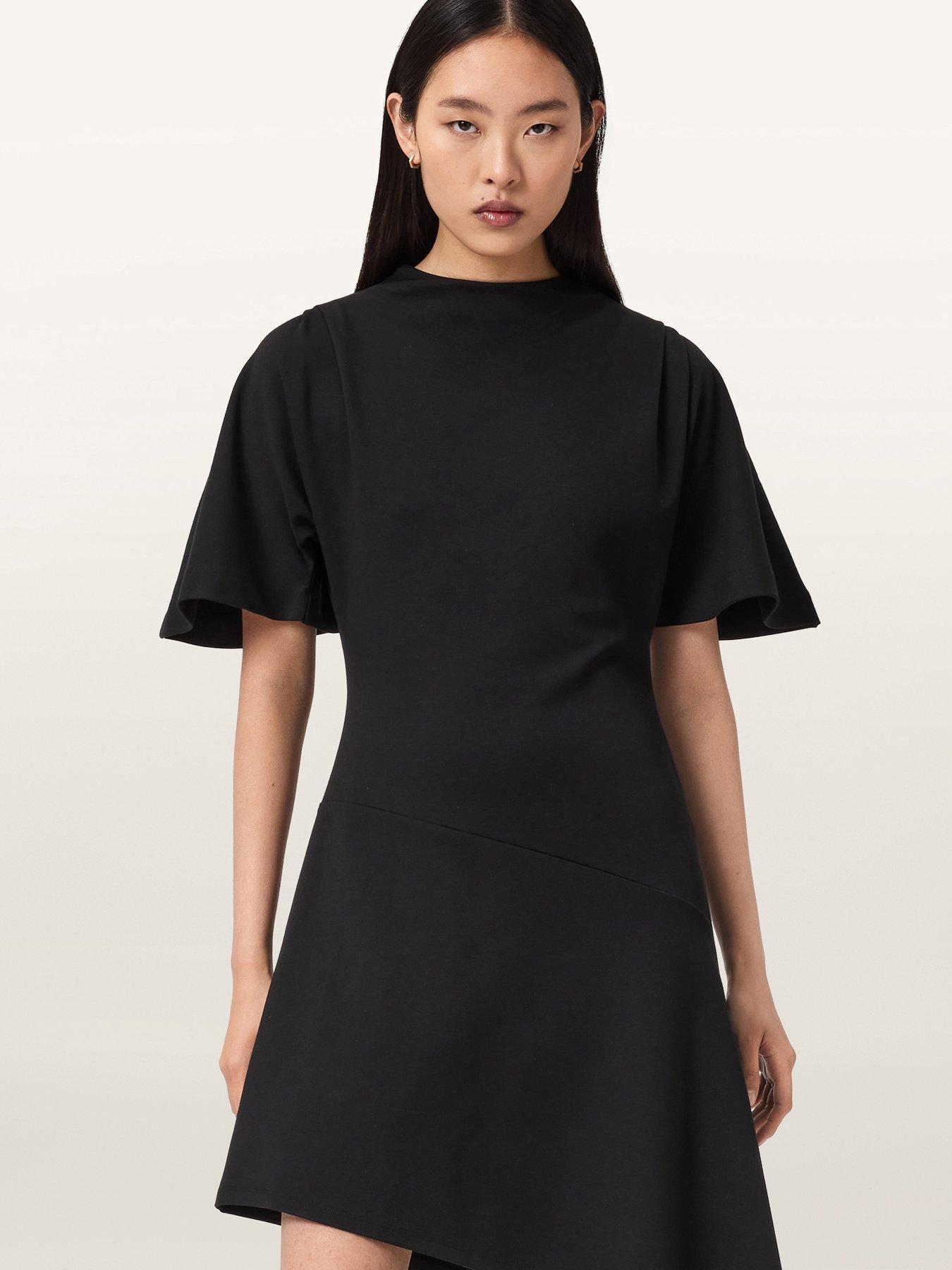 allsaints-rosa-mini-dress-blackback