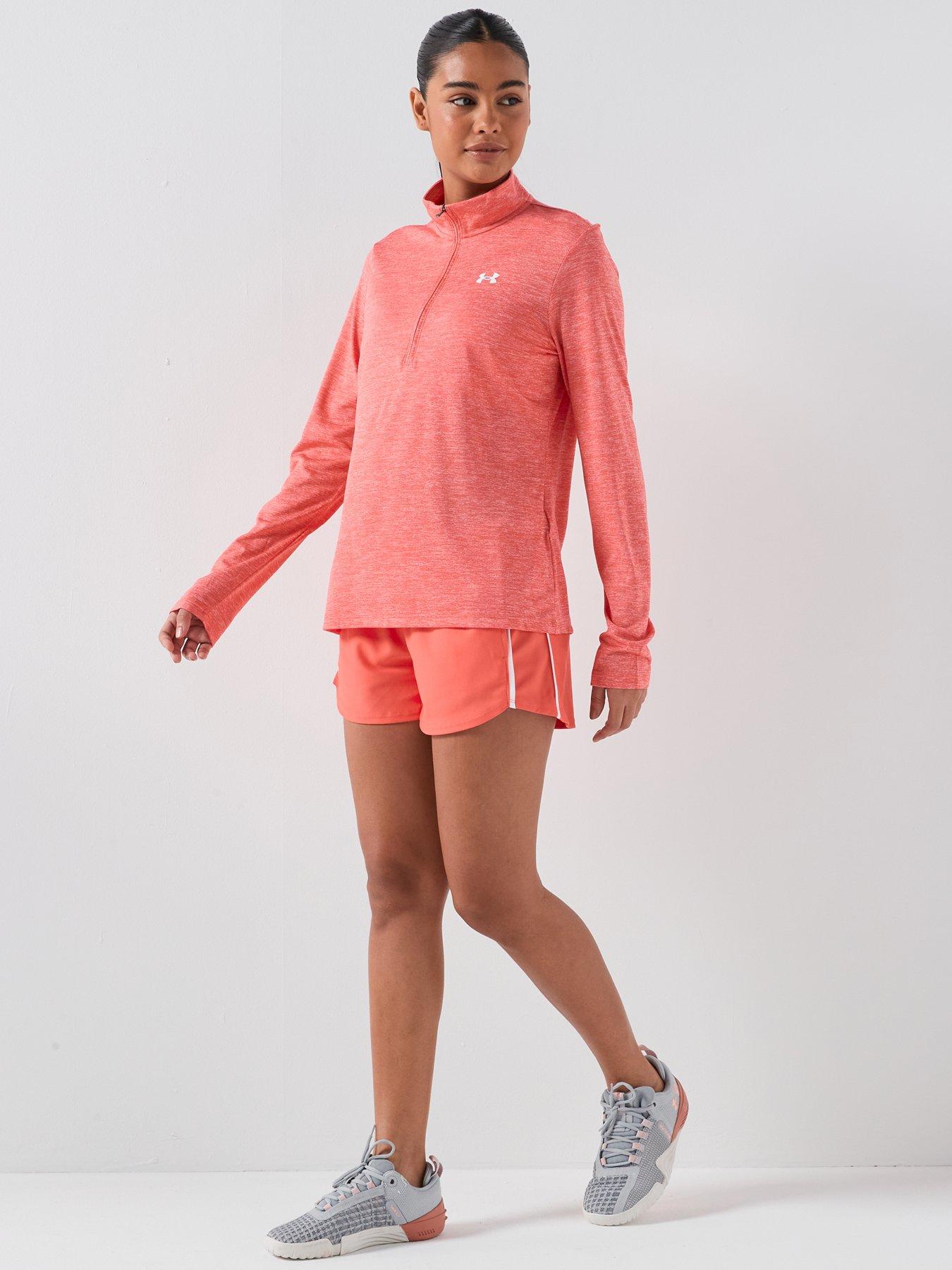 Image 3 of 6 of UNDER ARMOUR Womens Training Tech 1/2 Zip - Venom Red