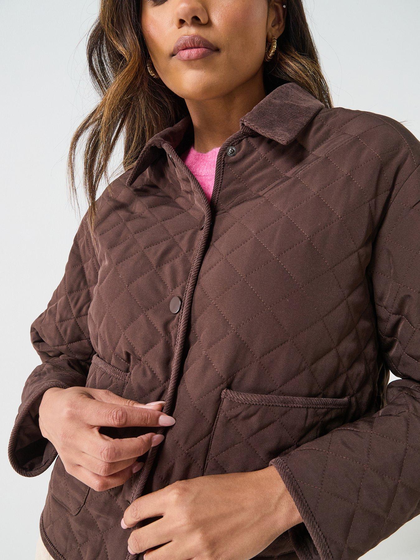 jdy-paula-long-sleeve-quilted-barn-jacket-brownoutfit