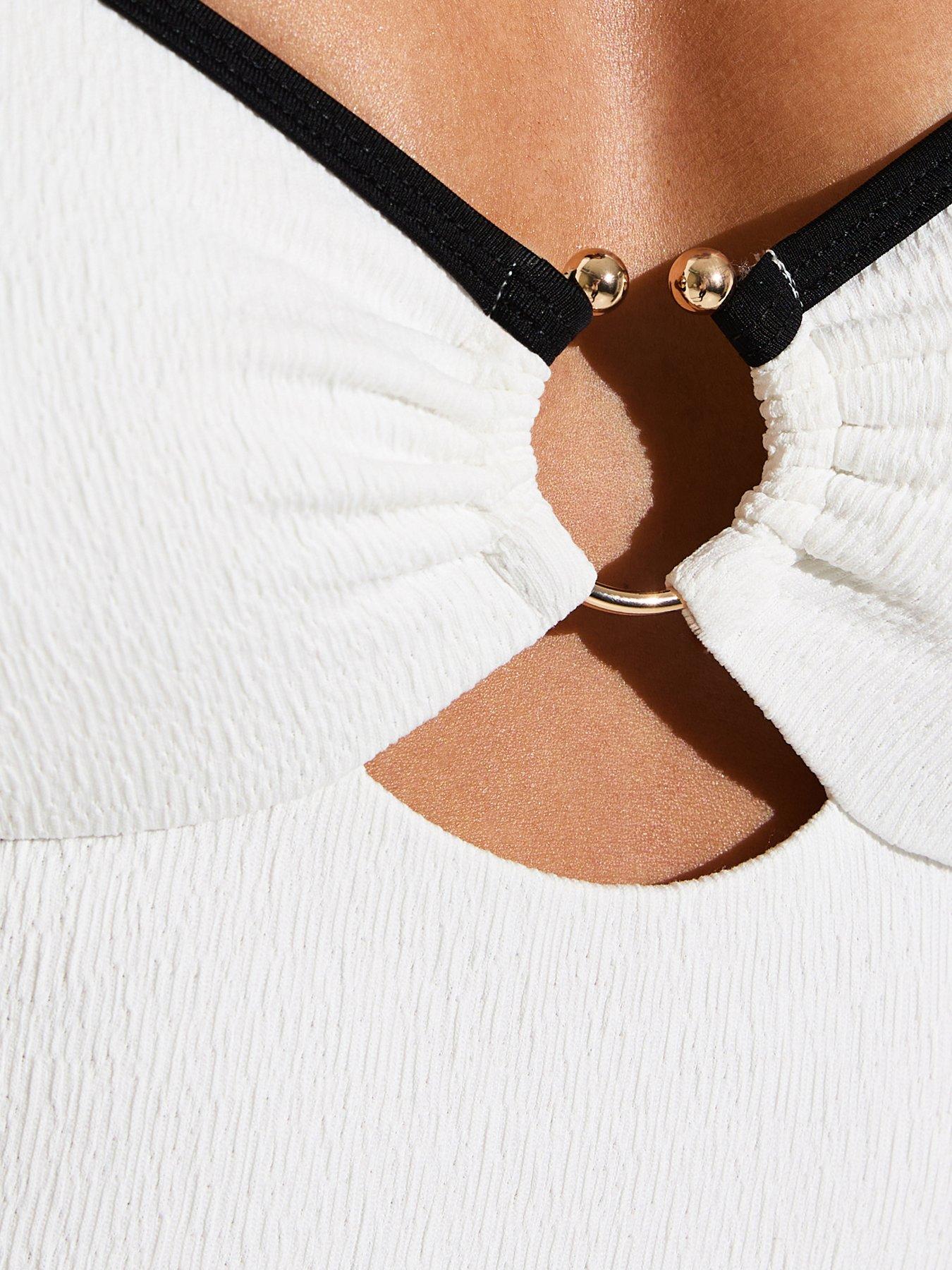 new-look-off-white-textured-contrast-trim-ring-front-swimsuitdetail