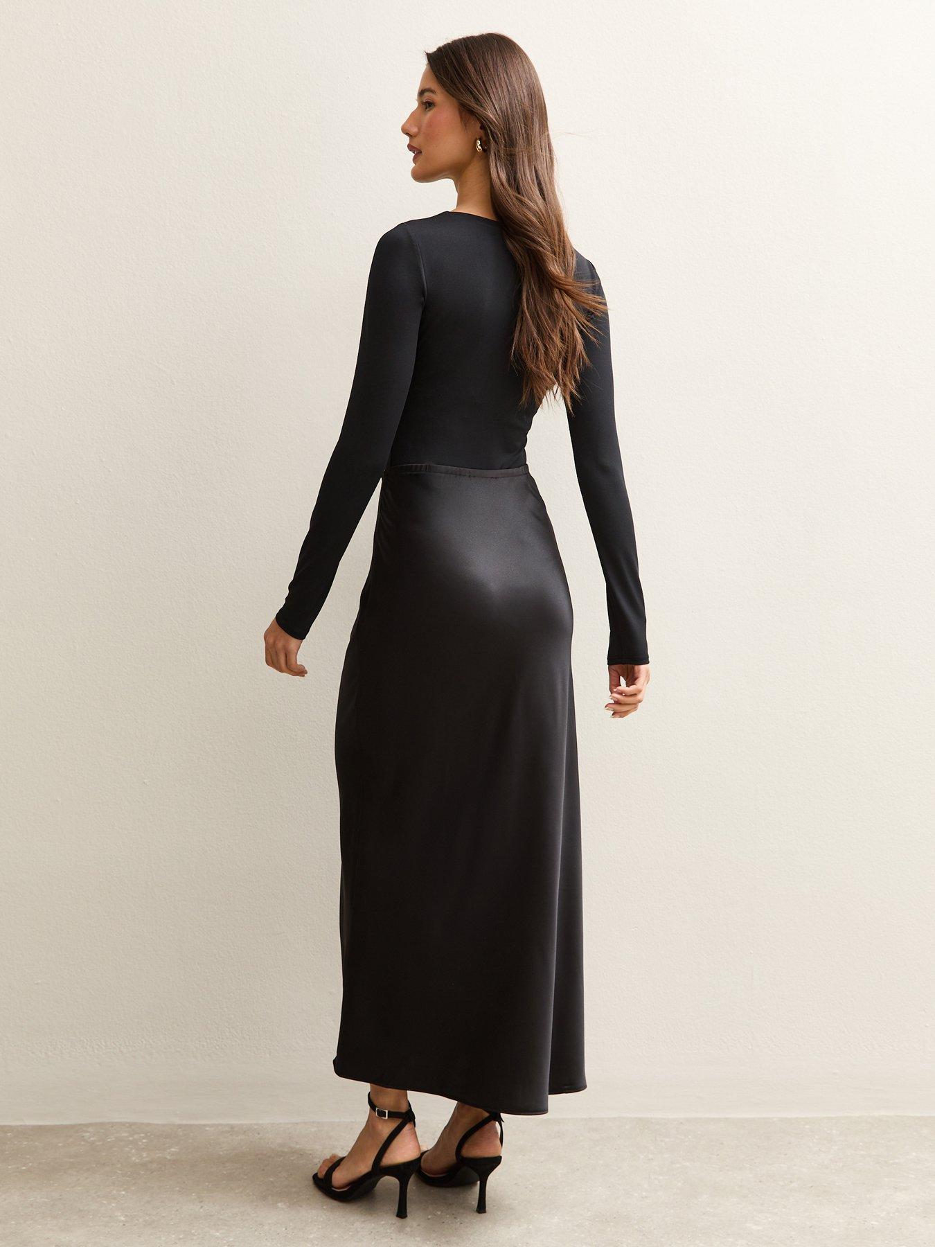 new-look-satin-midi-skirt-blackstillFront