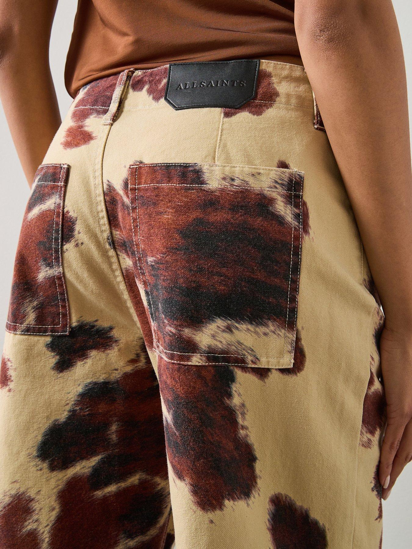 allsaints-tay-carpenter-jeans-cow-printdetail