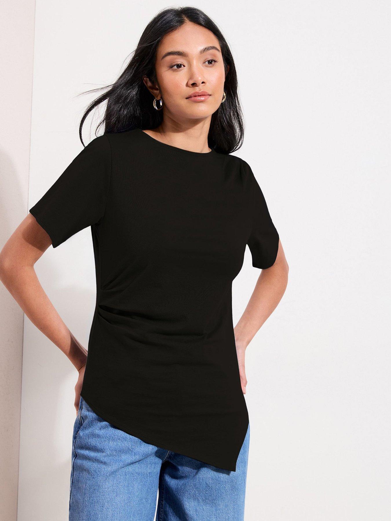 friends-like-these-heavyweight-drape-t-shirt-blackfront