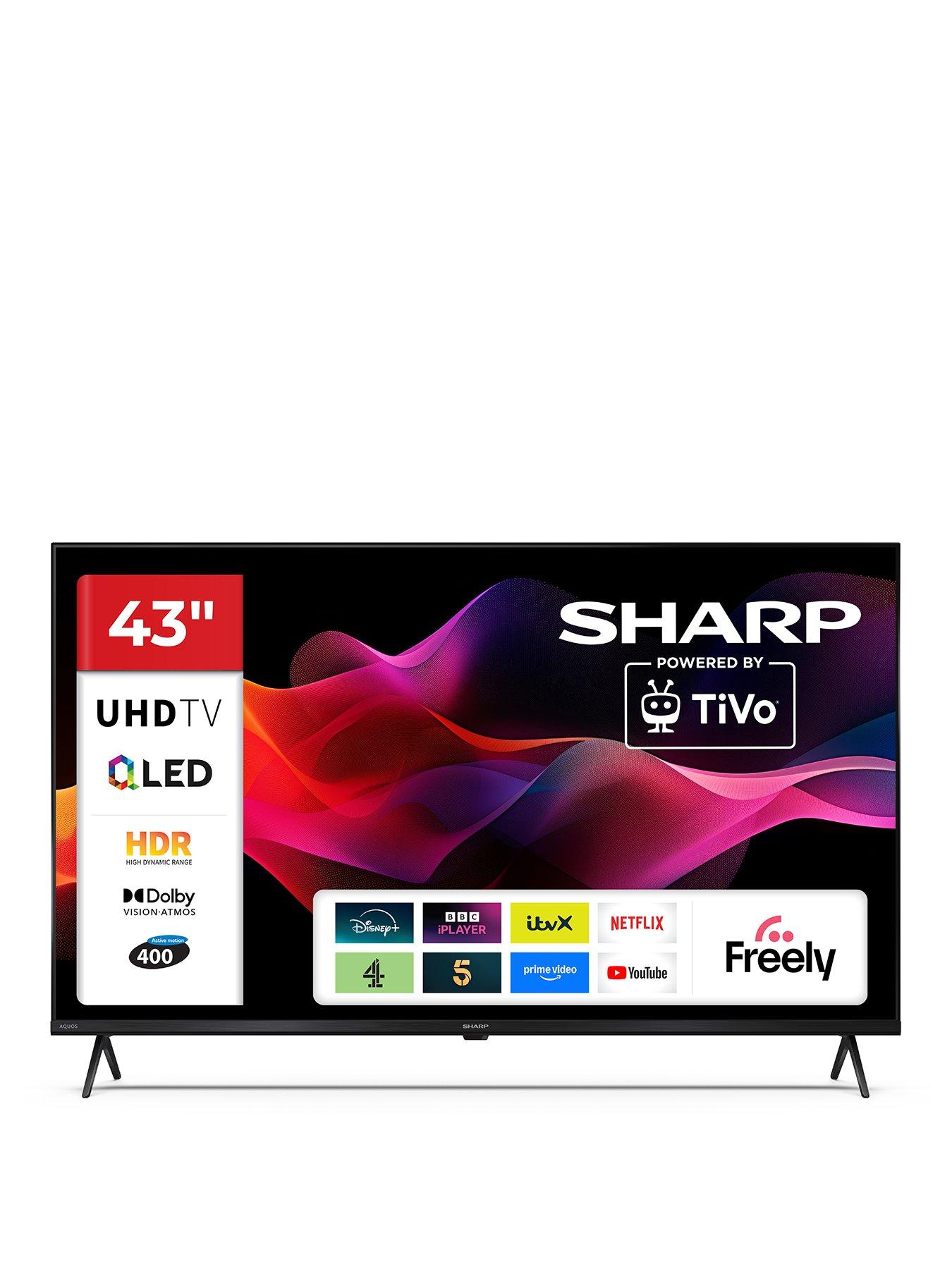 Image 1 of 7 of Sharp 43HM5245K 4K UHD QLED Freely TV