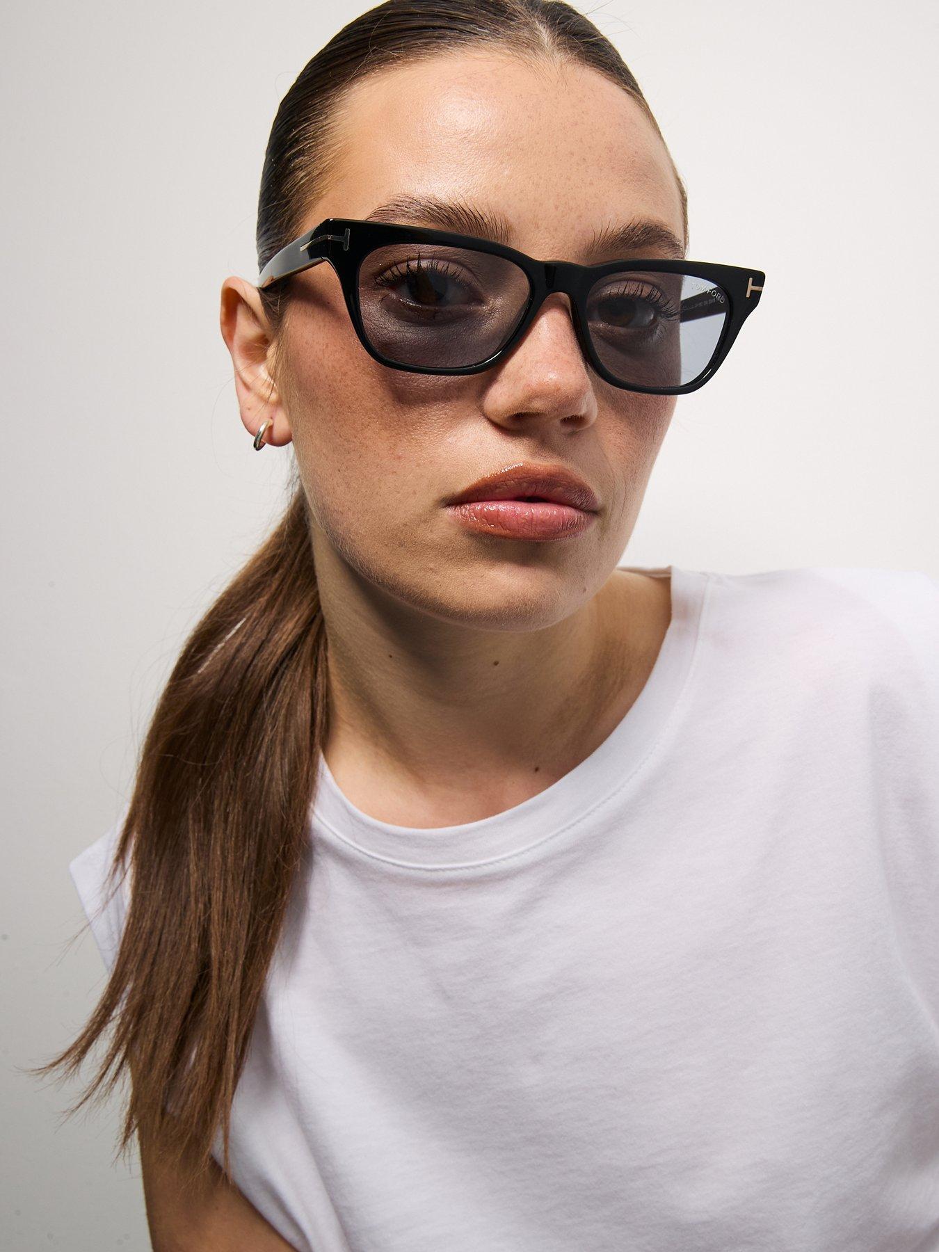 Tom Ford Penn Rectangular Sunglasses - Black