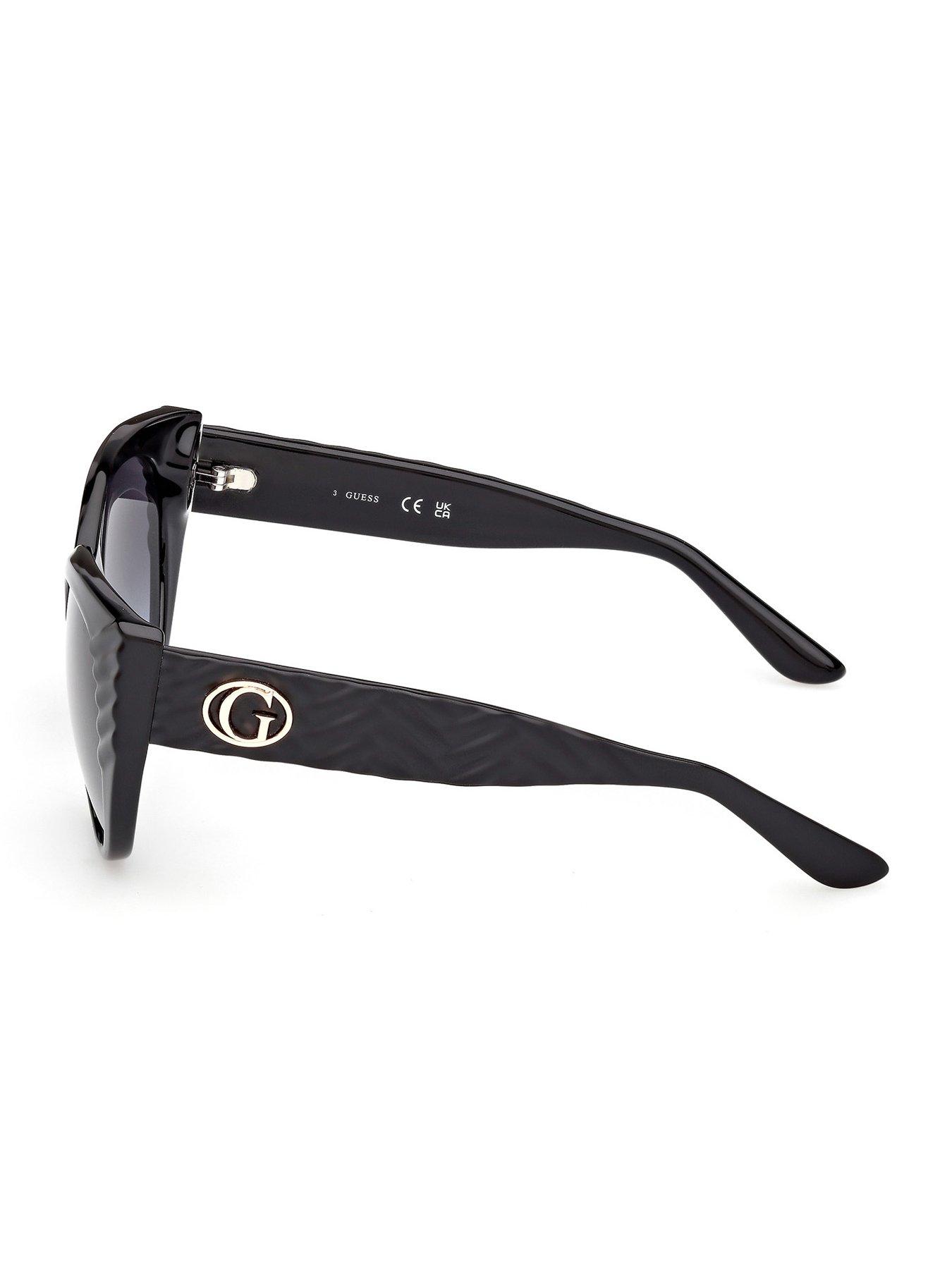 Image 2 of 6 of Guess Cat Eye Sunglasses - Black