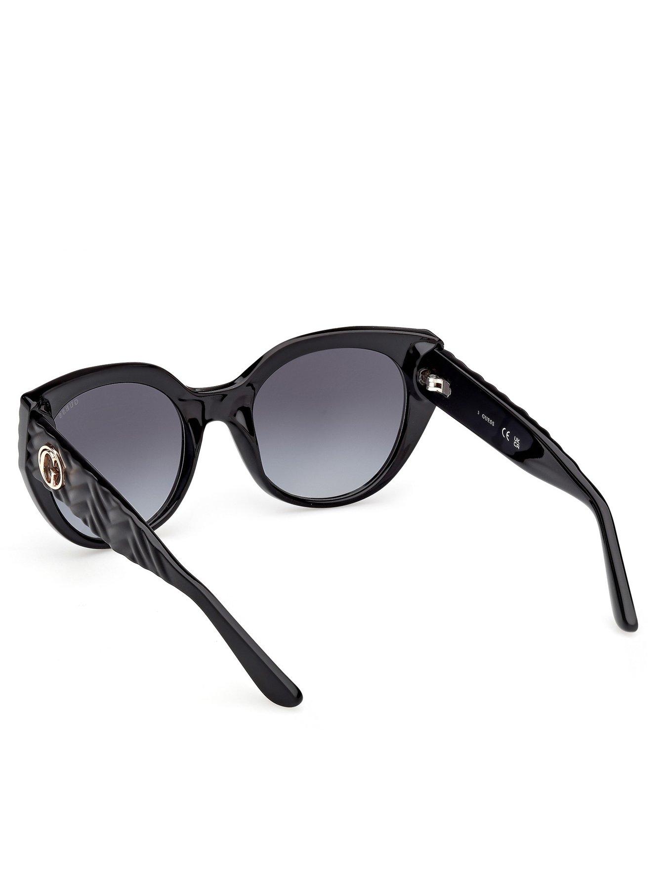 Image 3 of 6 of Guess Cat Eye Sunglasses - Black