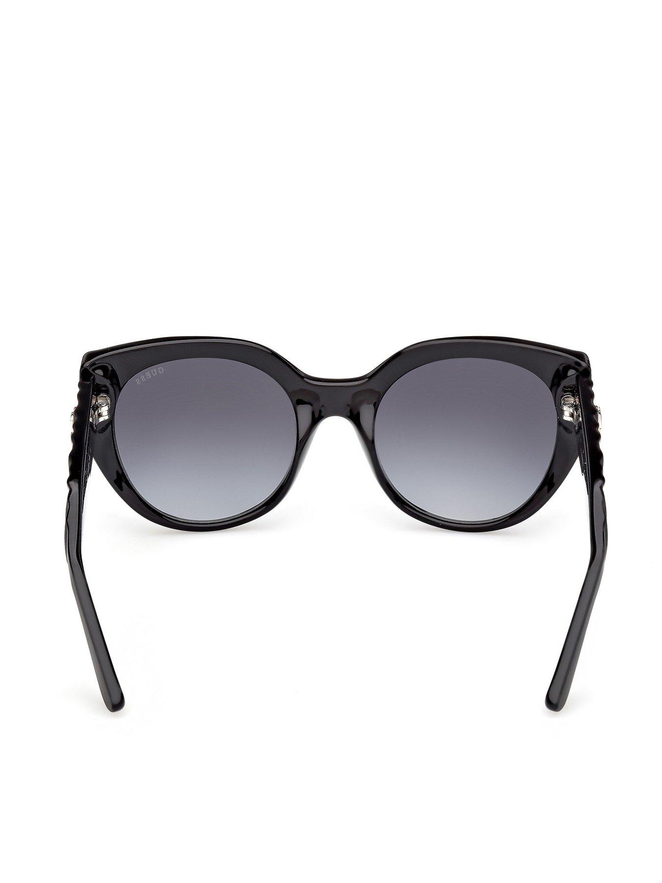 Image 4 of 6 of Guess Cat Eye Sunglasses - Black