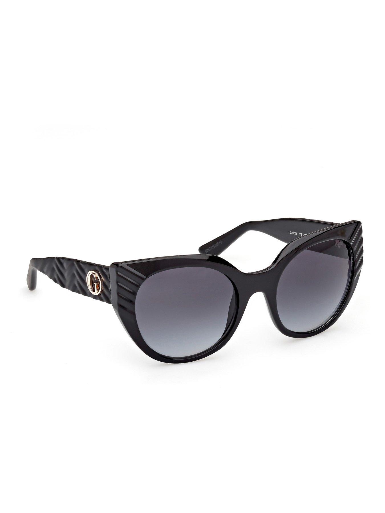 Image 6 of 6 of Guess Cat Eye Sunglasses - Black
